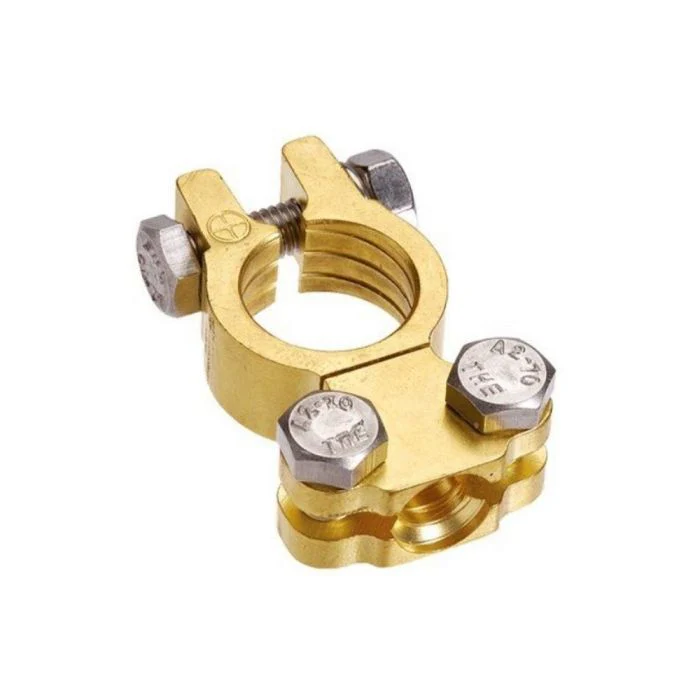 Projecta Forged Brass Battery Terminal Positive Saddle | BT611-P1