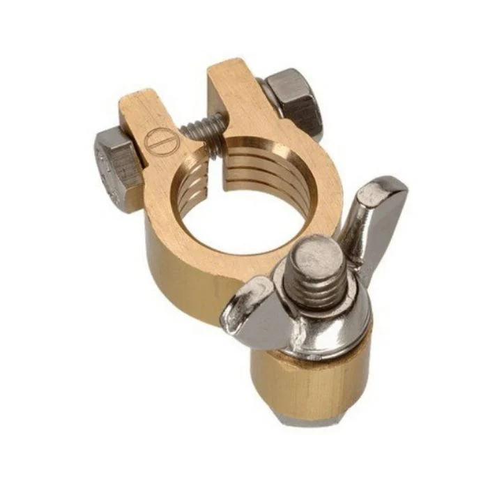 Projecta Forged Brass Battery Terminal Negative Wingnut | BT614-N1