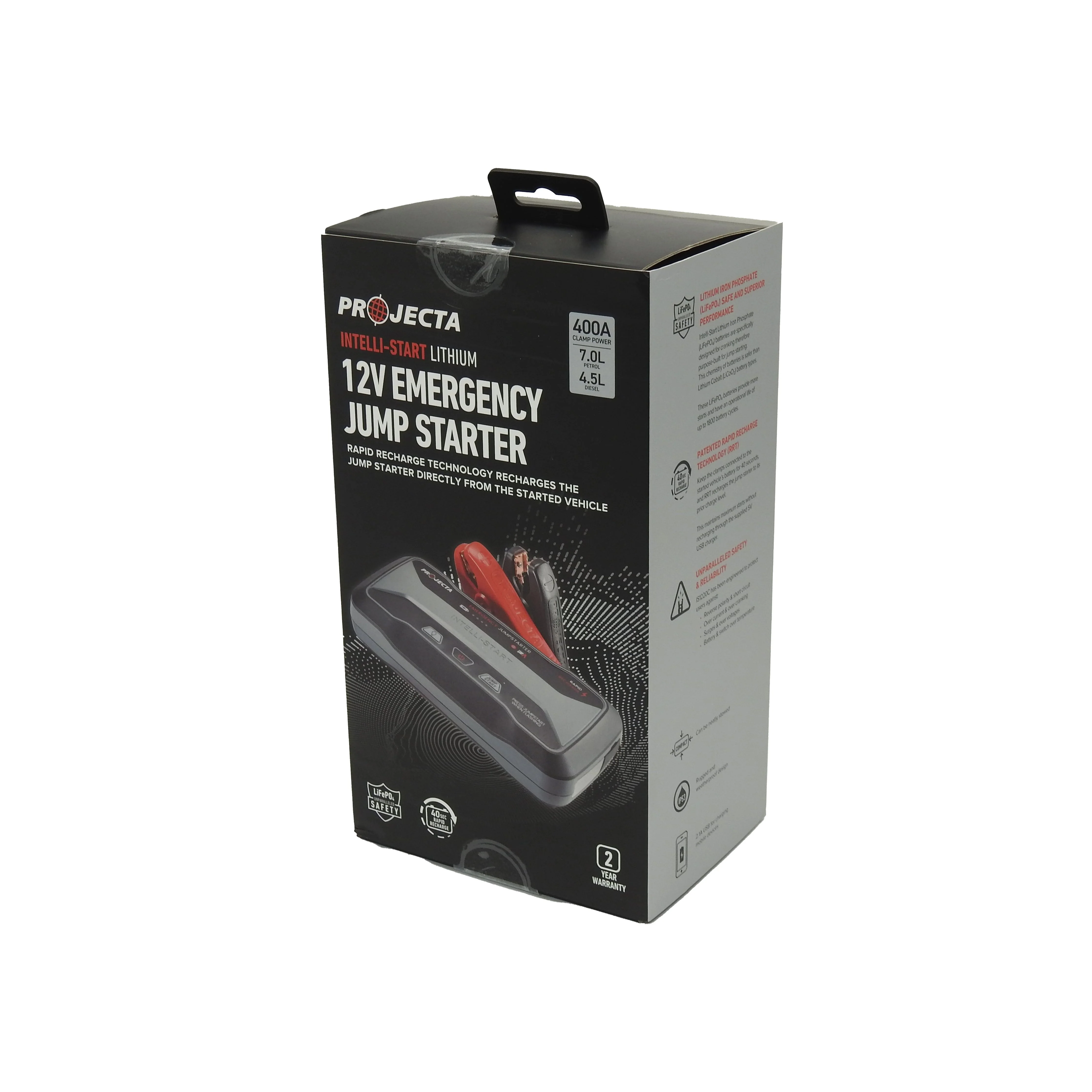 Projecta Intelli-Start 12V 1200A Lithium Emergency Jump Start & Power Bank | IS1220C upgrade from IS1220 - Image 2