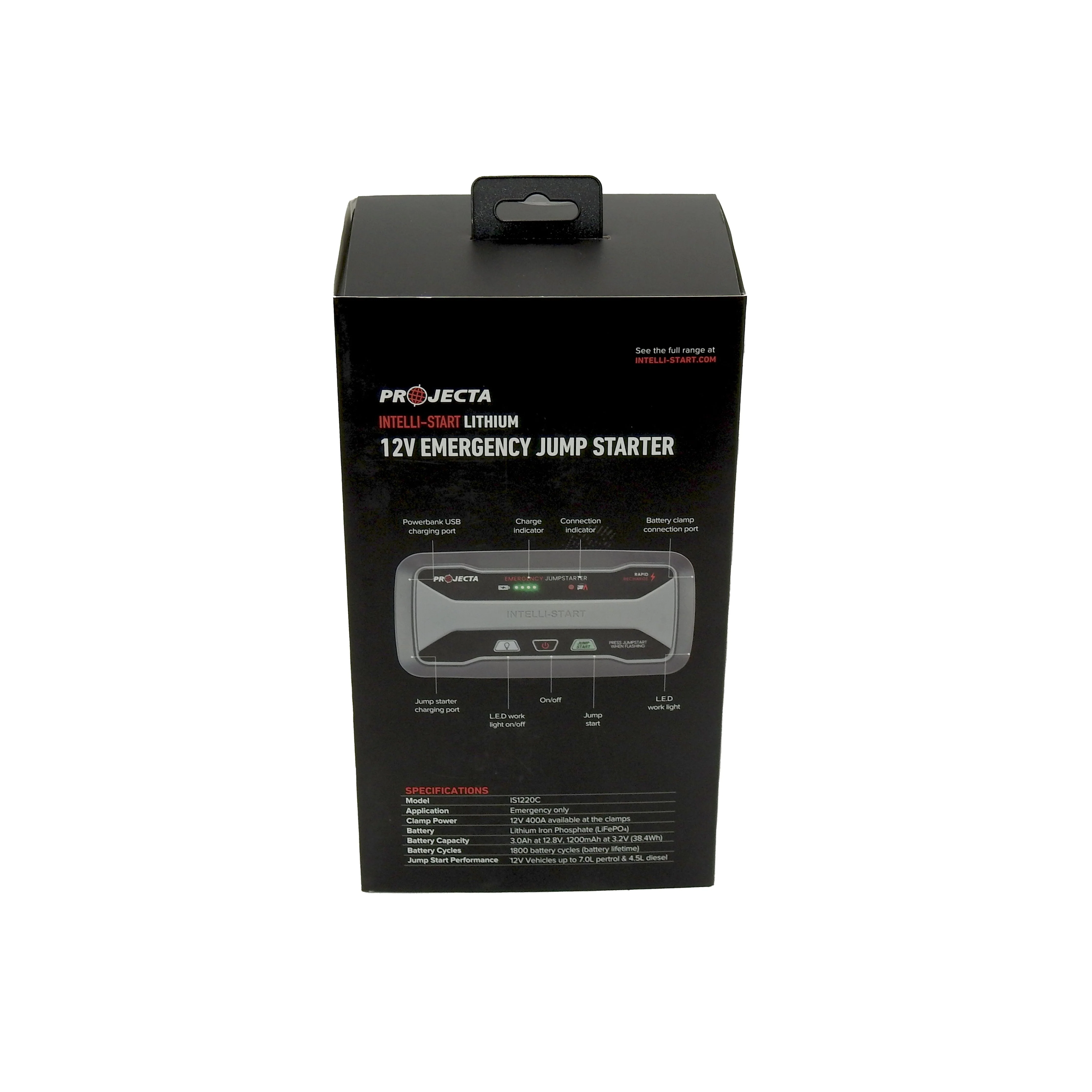 Projecta Intelli-Start 12V 1200A Lithium Emergency Jump Start & Power Bank | IS1220C upgrade from IS1220 - Image 4