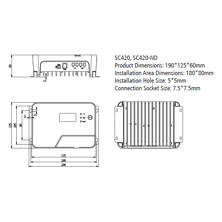 Projecta MPPT 20 Amp Automatic Solar Charge Controller SUITS LITHIUM | SC420 - Image 2