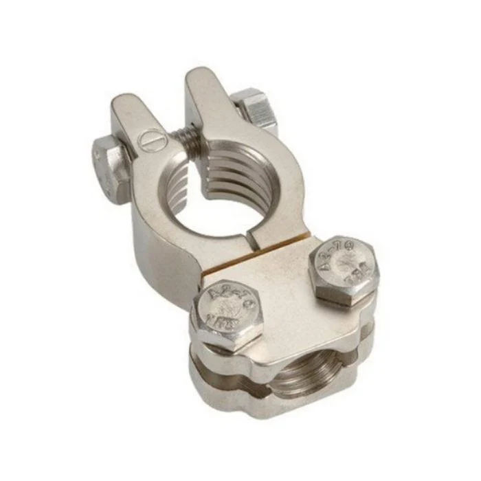 Projecta Satin Brass Battery Terminal HD Negative Saddle | BT811H-N1