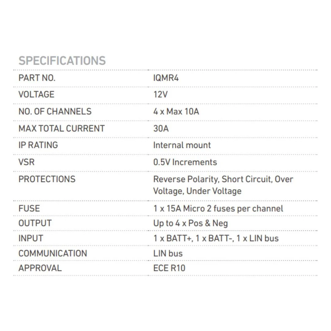 Projecta Smart Relay - Multi Channel Convert to Smart Devices | IQMR4 - Image 6