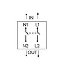 Projecta Switch Double Pole 10A - BLACK or WHITE - Image 4