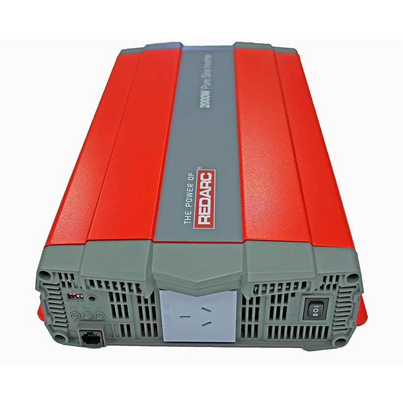 REDARC 2000W 12V Pure Sine Wave Inverter R-12-2000RS2 Optional Inverter lead - Image 3