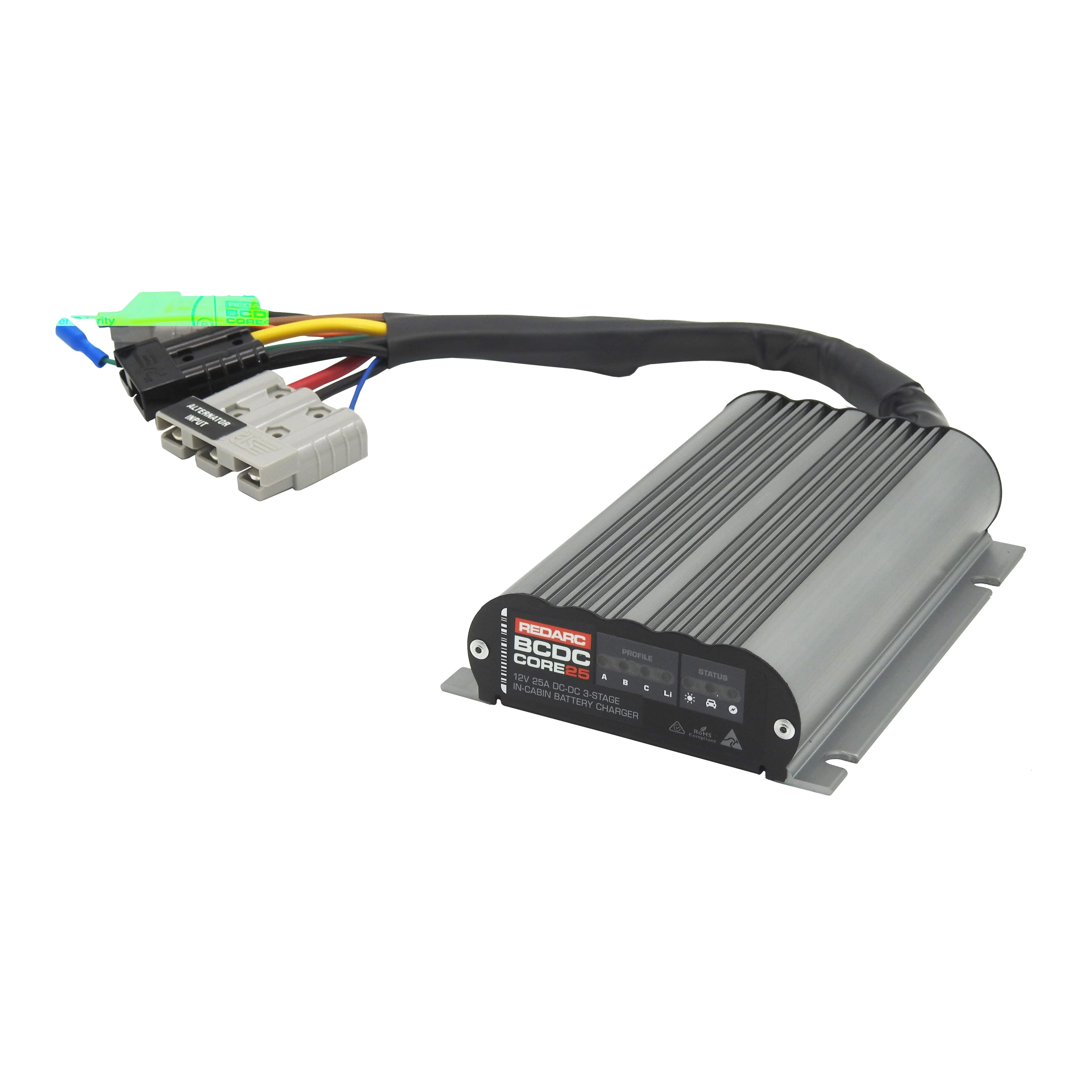 Redarc BCDC CORE 'In-Cabin' 25A DC Quick Connect Battery Charger | In Cabin use only | BCDCN1225-QC - Image 5