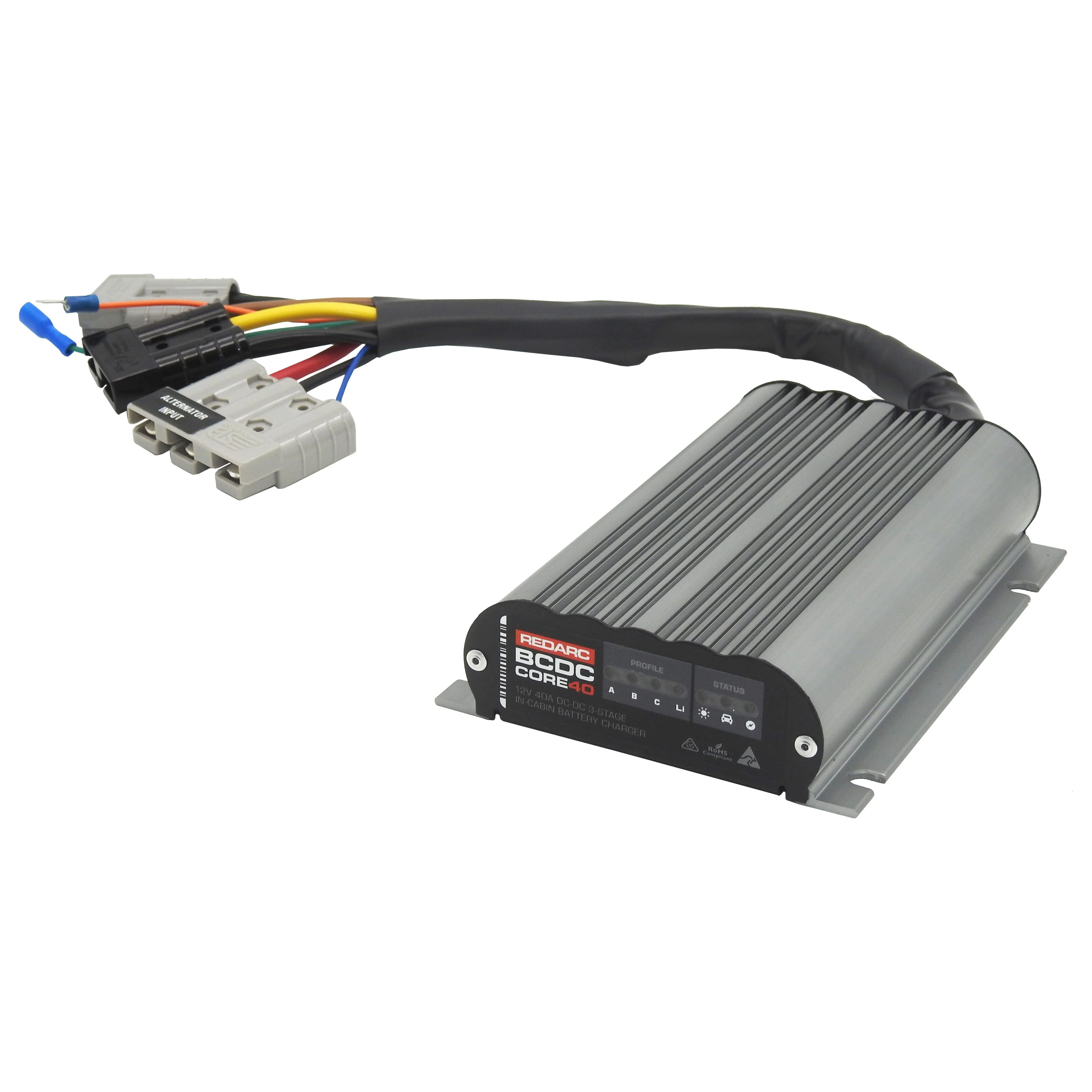 Redarc BCDC CORE 'In-Cabin' 40A DC Quick Connect Battery Charger | In Cabin use only | BCDCN1240-QC - Image 3