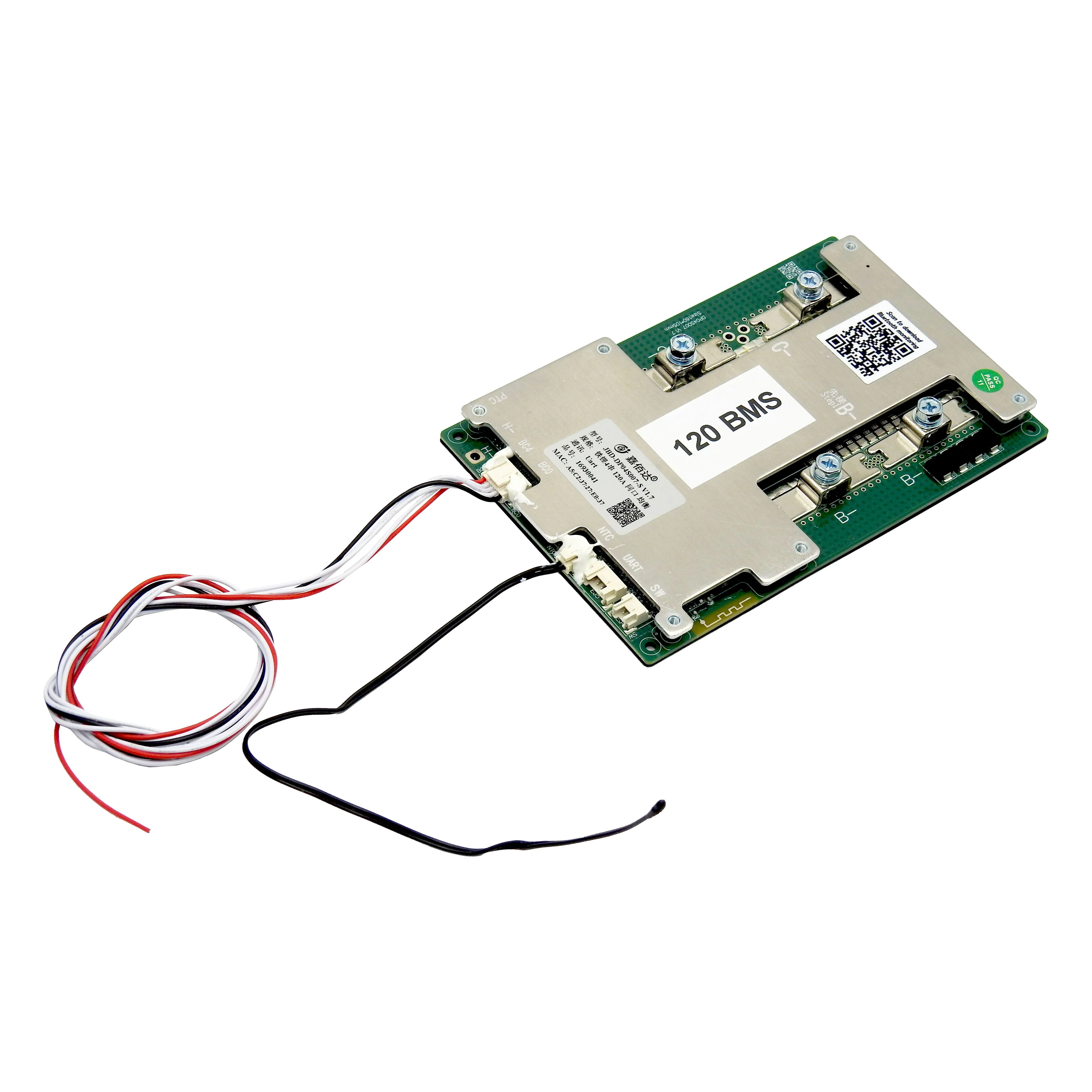 Replacement 4S 12V 120A BMS board with Bluetooth and Balance - Thumper APP - Image 2