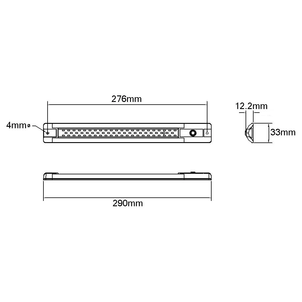 Roadvision ISLS Series Interior Lamp Dual Colour W Switch | 2 Size Options - Image 5