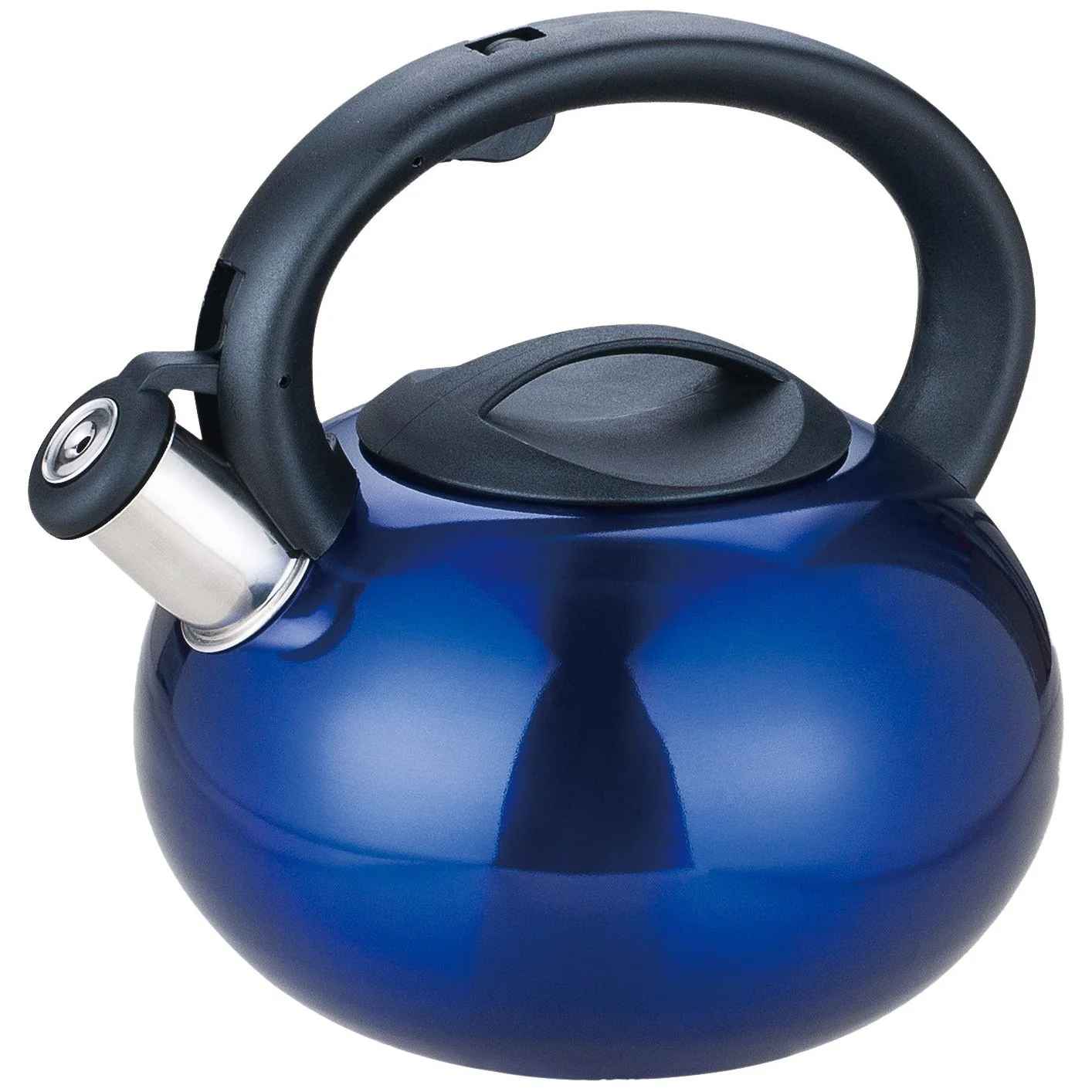 Royal Deluxe Stainless Steel Whistling Kettle 2.5L BLUE | 0379
