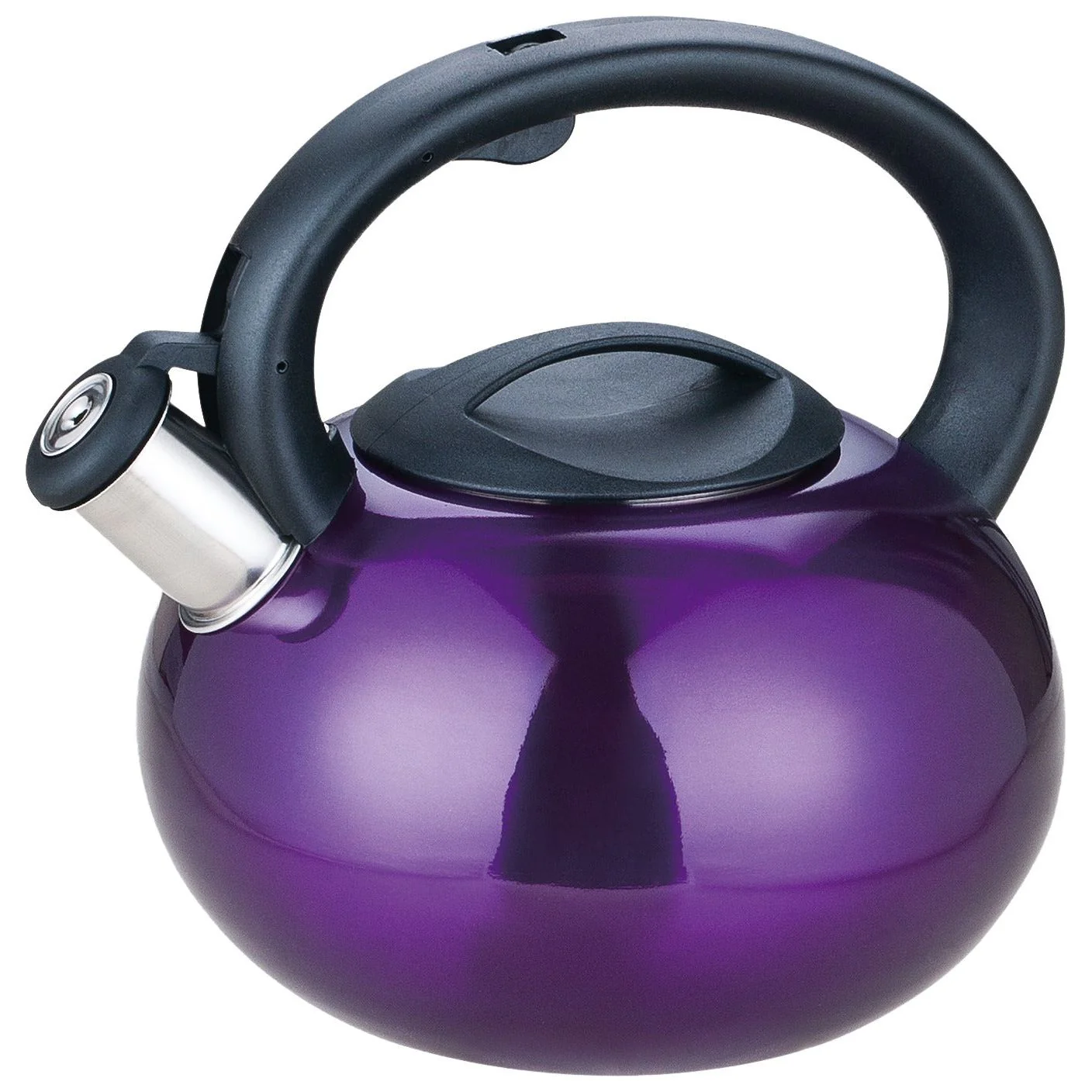 Royal Deluxe Stainless Steel Whistling Kettle 2.5L PURPLE | 0380