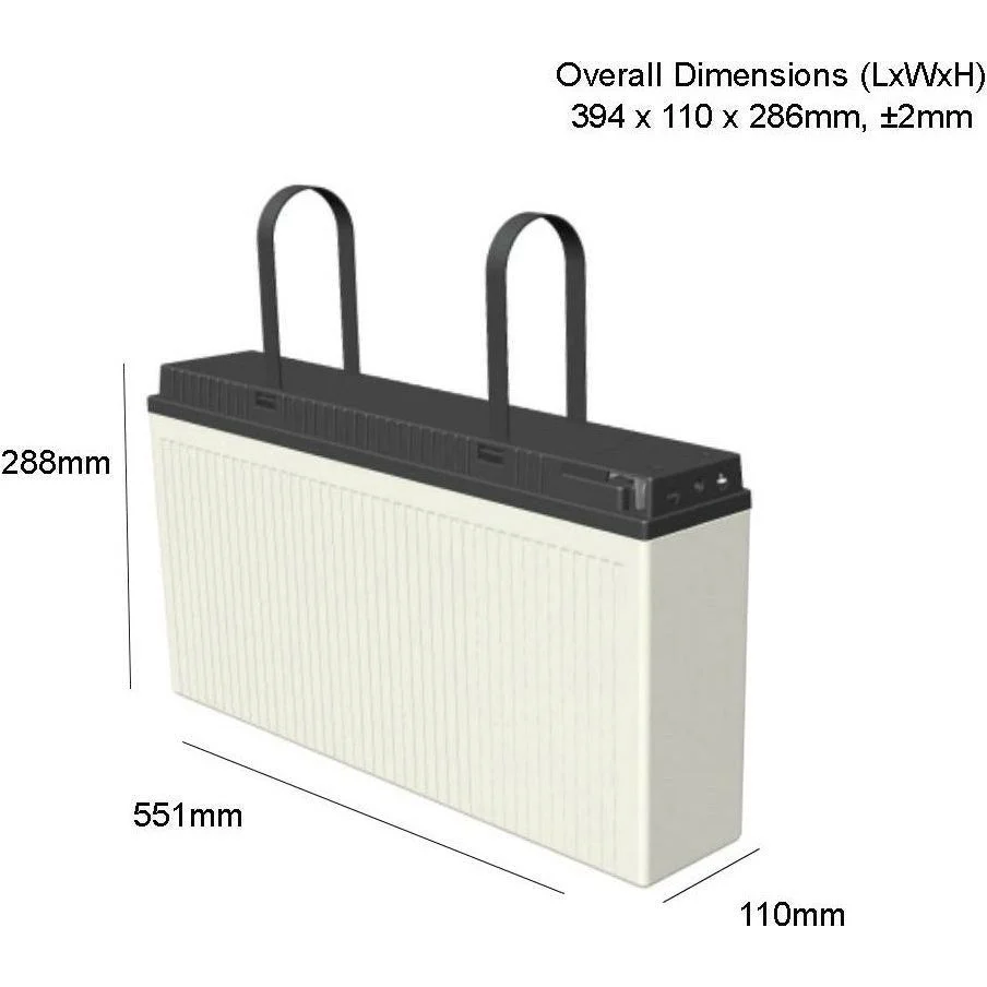 Slim line Battery Predator GEL / AGM 150 AH Deep cycle Battery (FTG12-150) - Image 2