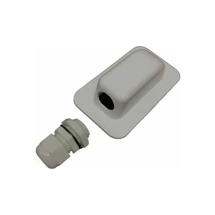 Solar Junction box / Cable entry Box ( 1x cable glands) BLACK |  SA-201B - Image 2