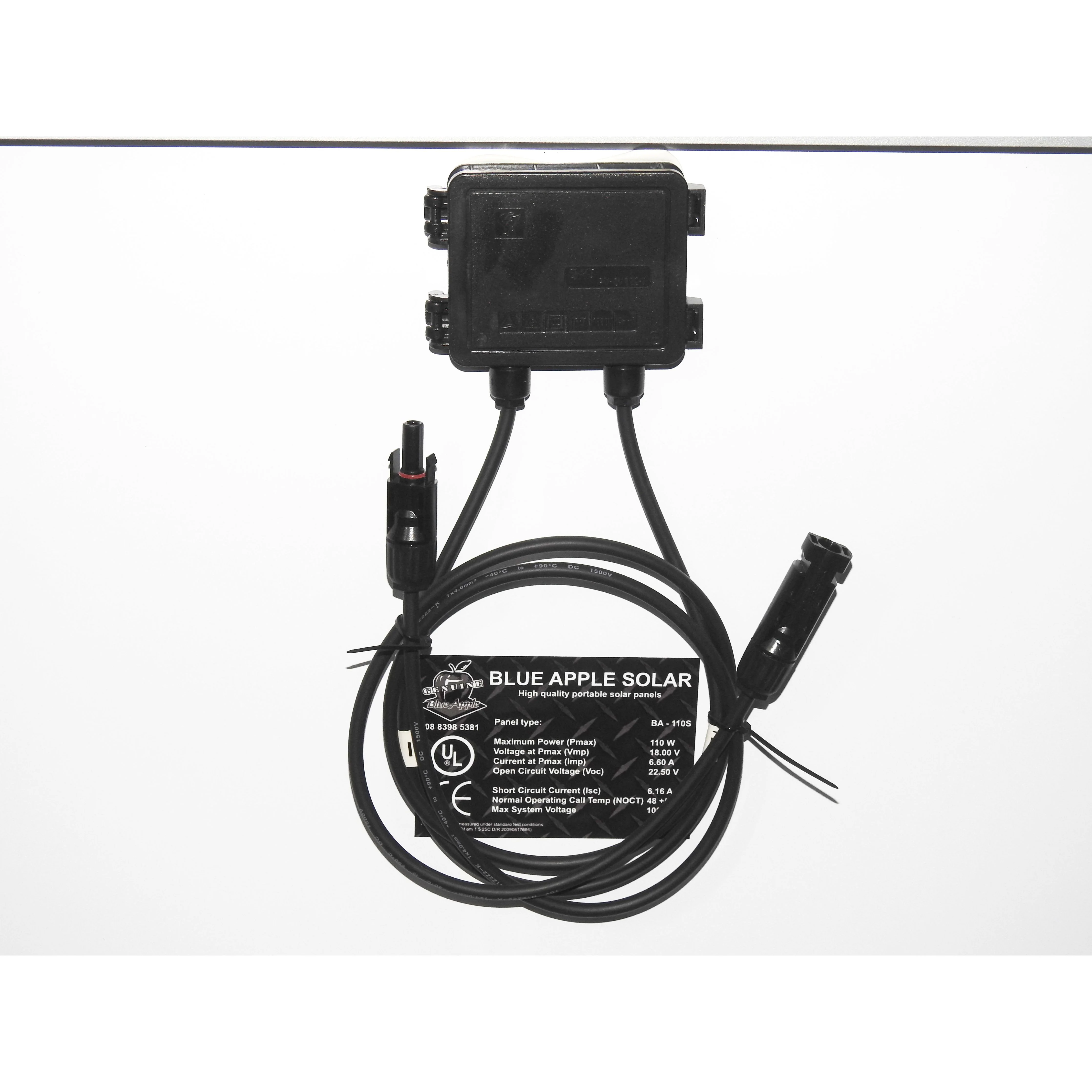 Solar Panel 110 watt unregulated high performance 760 x 670 x 30mm (Select QTY) - Image 3