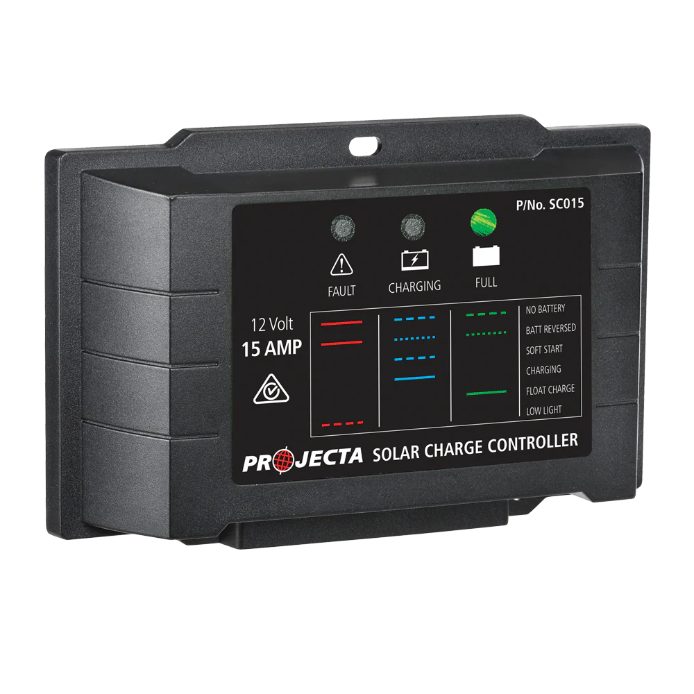 Solar - SC015 -Projecta Automatic 12V 15A 4 Stage Solar Charge Controller