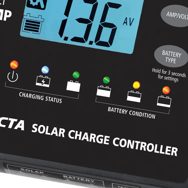 Solar - SC110 -Projecta Automatic 12V 10A 4 Stage Solar Charge Controller - Image 3