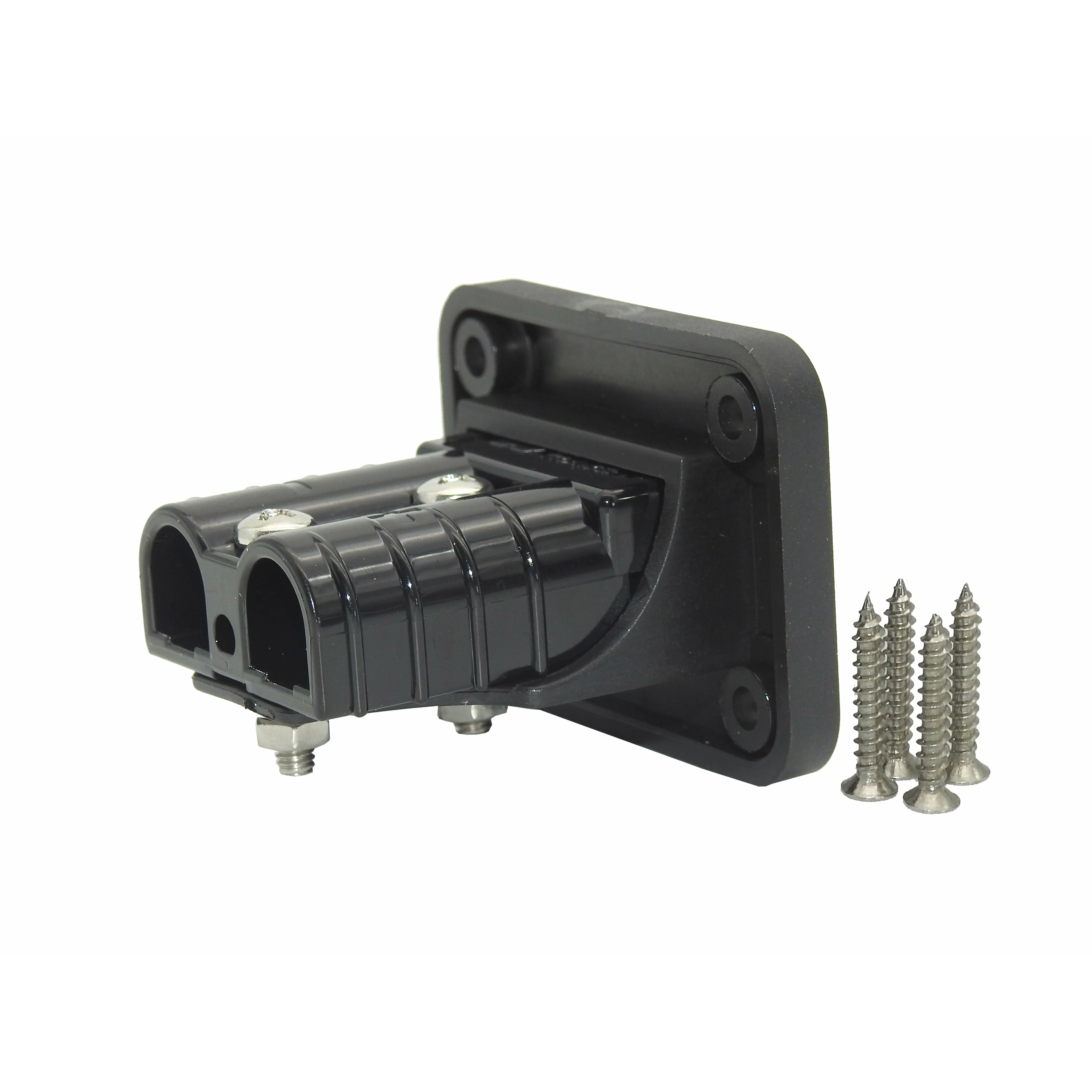 Thumper 50 Amp Anderson Panel - BLACK (flush mount) TSP-014-B - Image 2