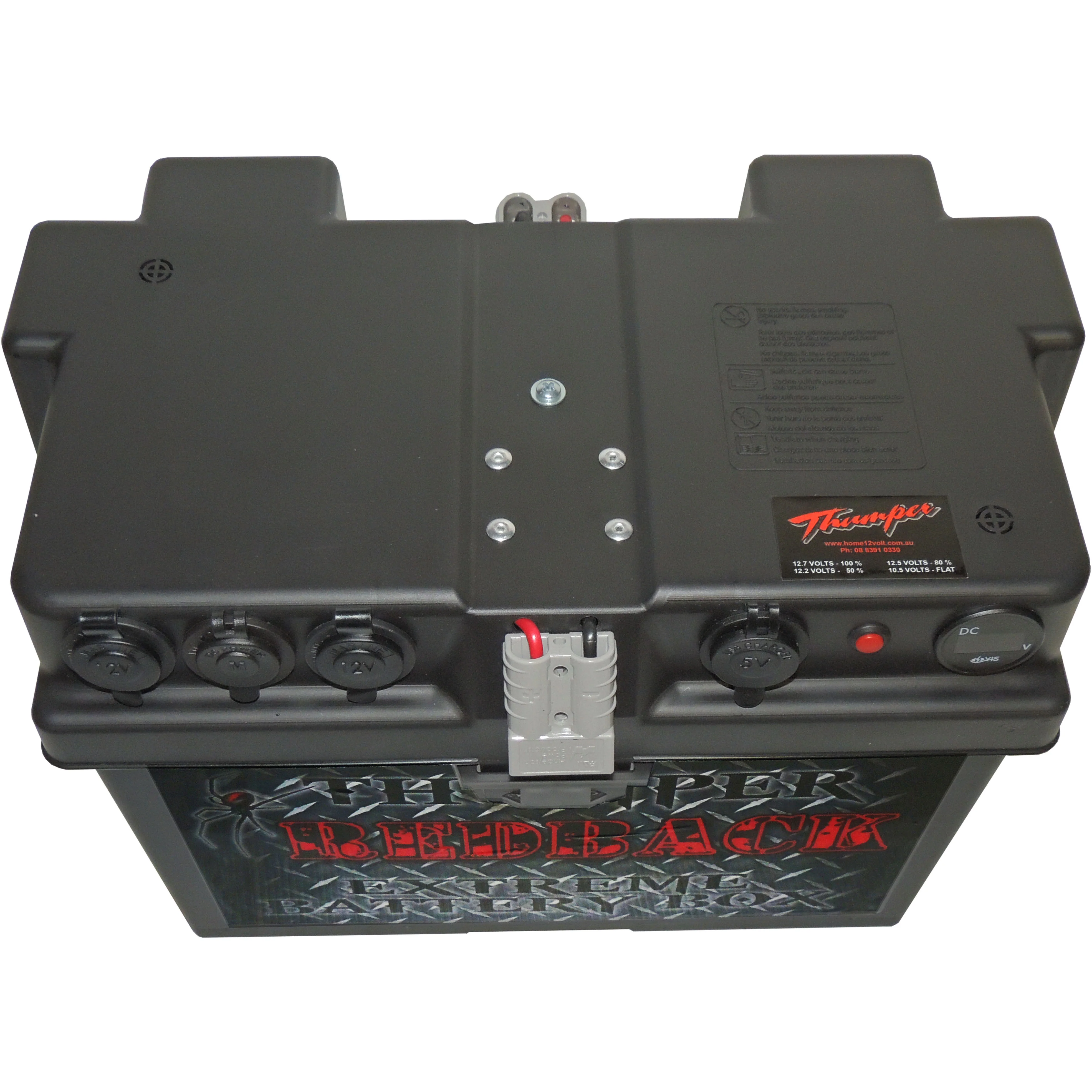 Thumper Battery Box - 2 x Cigarette + 1 x Engel + 1 x Dual USB + 2 x Anderson | Factory second - Image 3