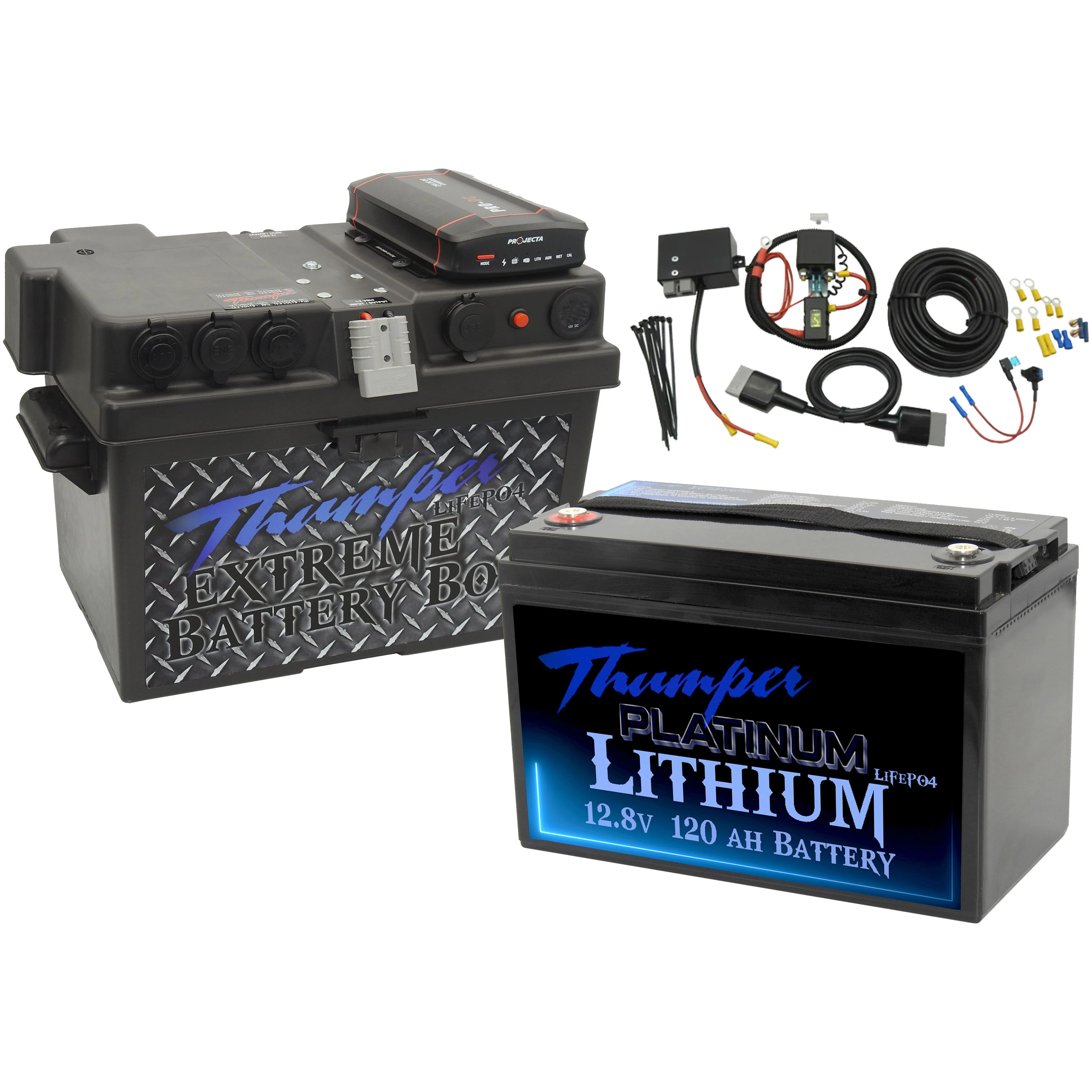 Thumper Battery Box Projecta PDC25 DC Battery Charger BB-PDC suits low voltage vehicles - Image 19