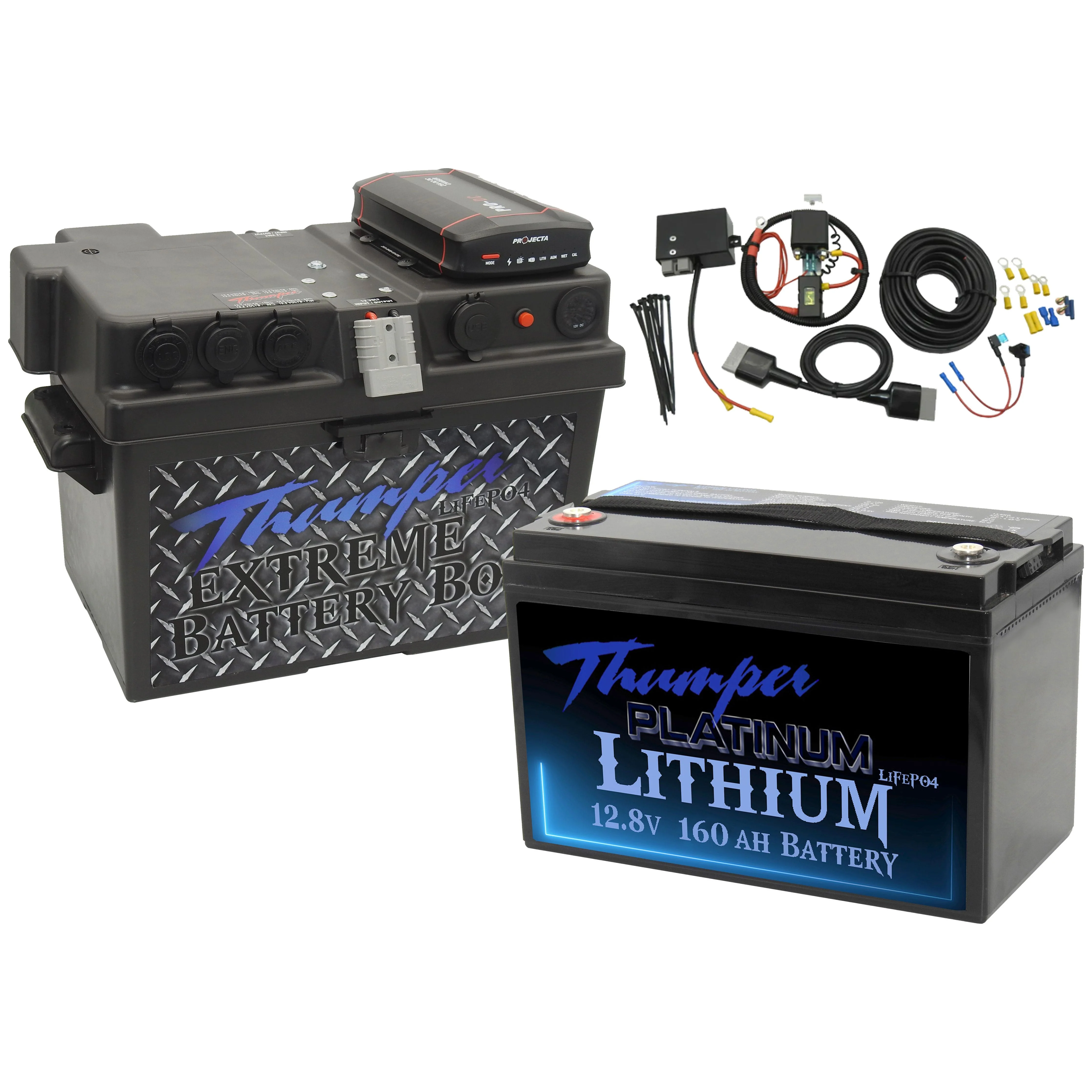 Thumper Battery Box Projecta PDC25 DC Battery Charger BB-PDC suits low voltage vehicles - Image 21
