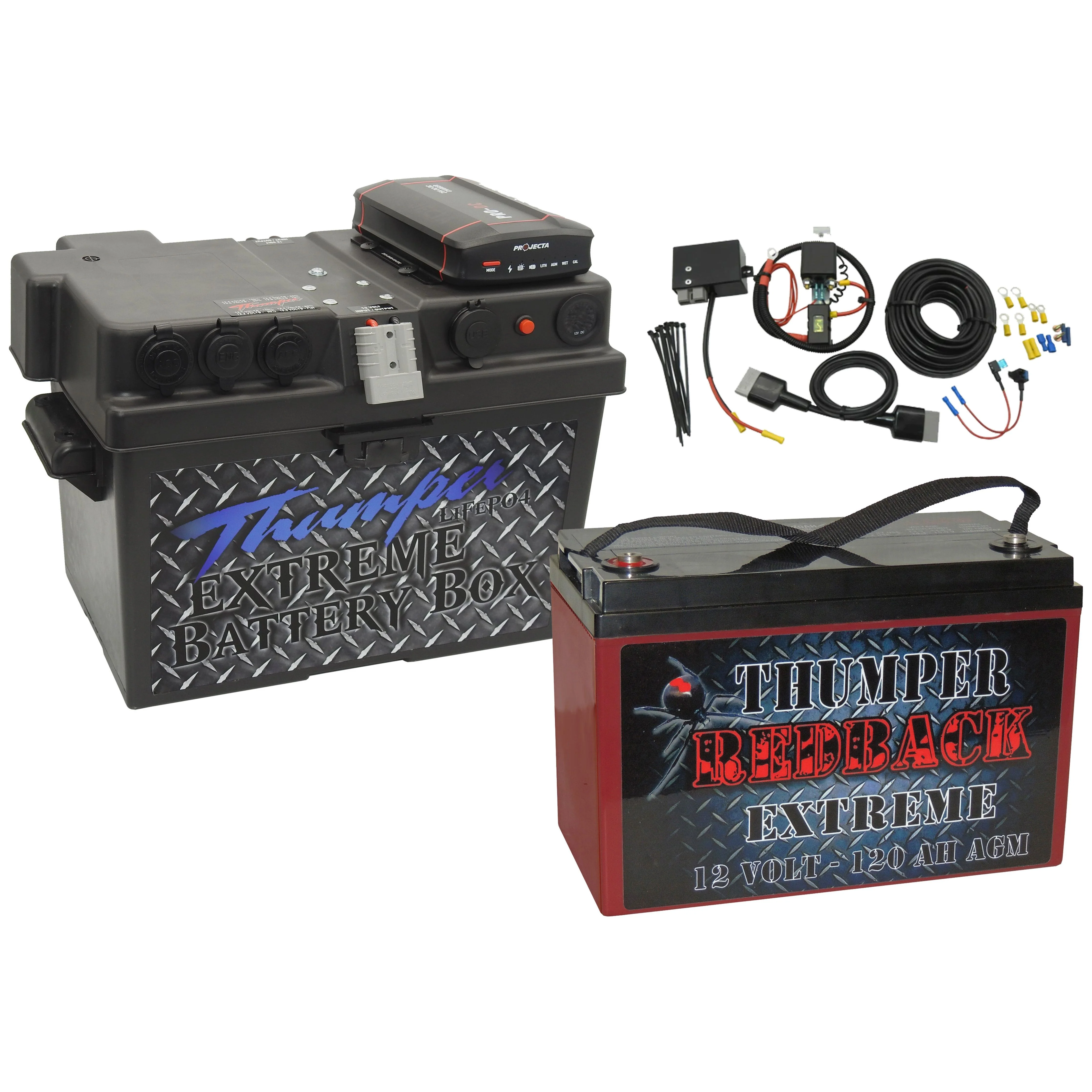Thumper Battery Box Projecta PDC25 DC Battery Charger BB-PDC suits low voltage vehicles - Image 23