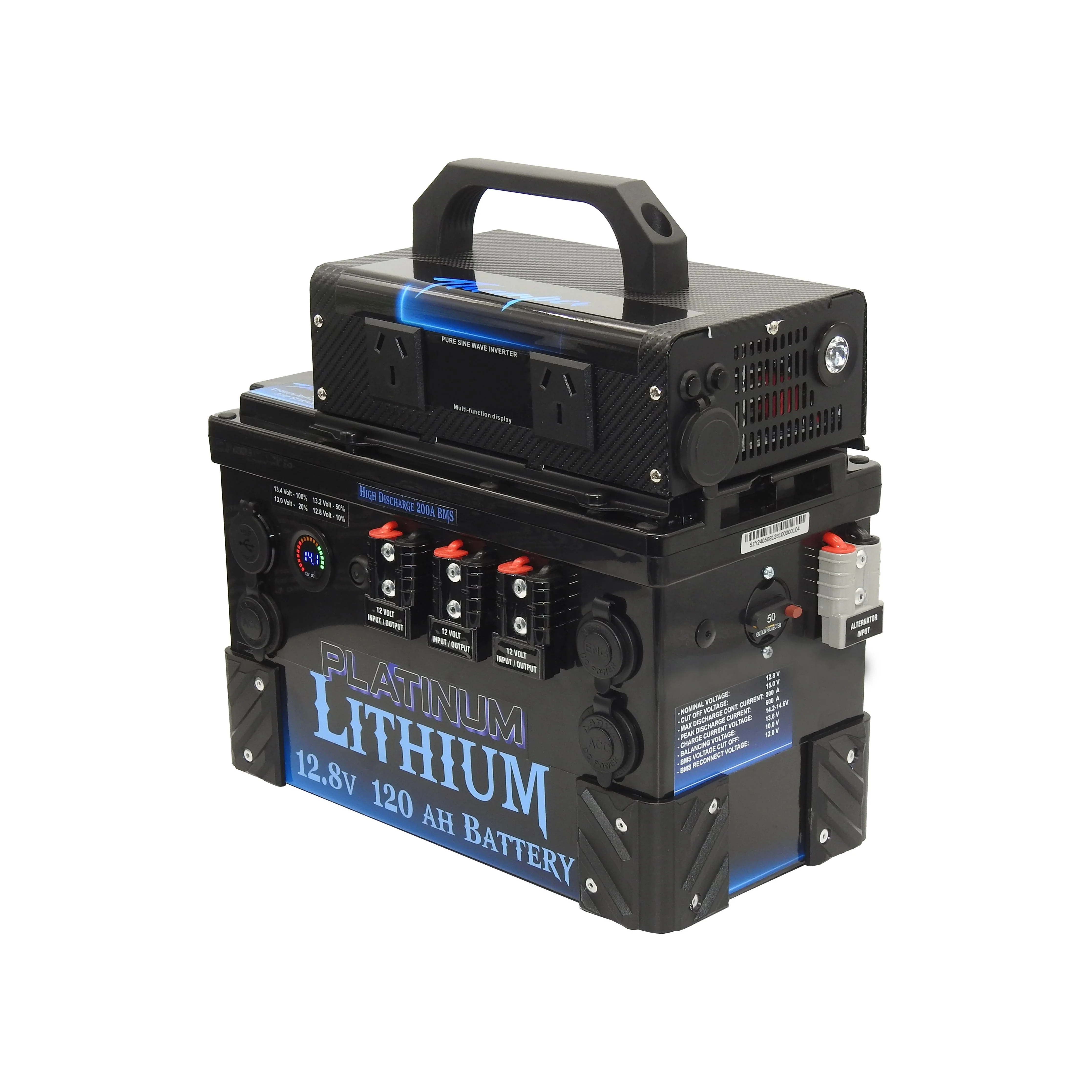 Thumper Battery Hub Getaway Plus 120 AH All in one Inverter Pack 40A DC Jump Start - Image 3