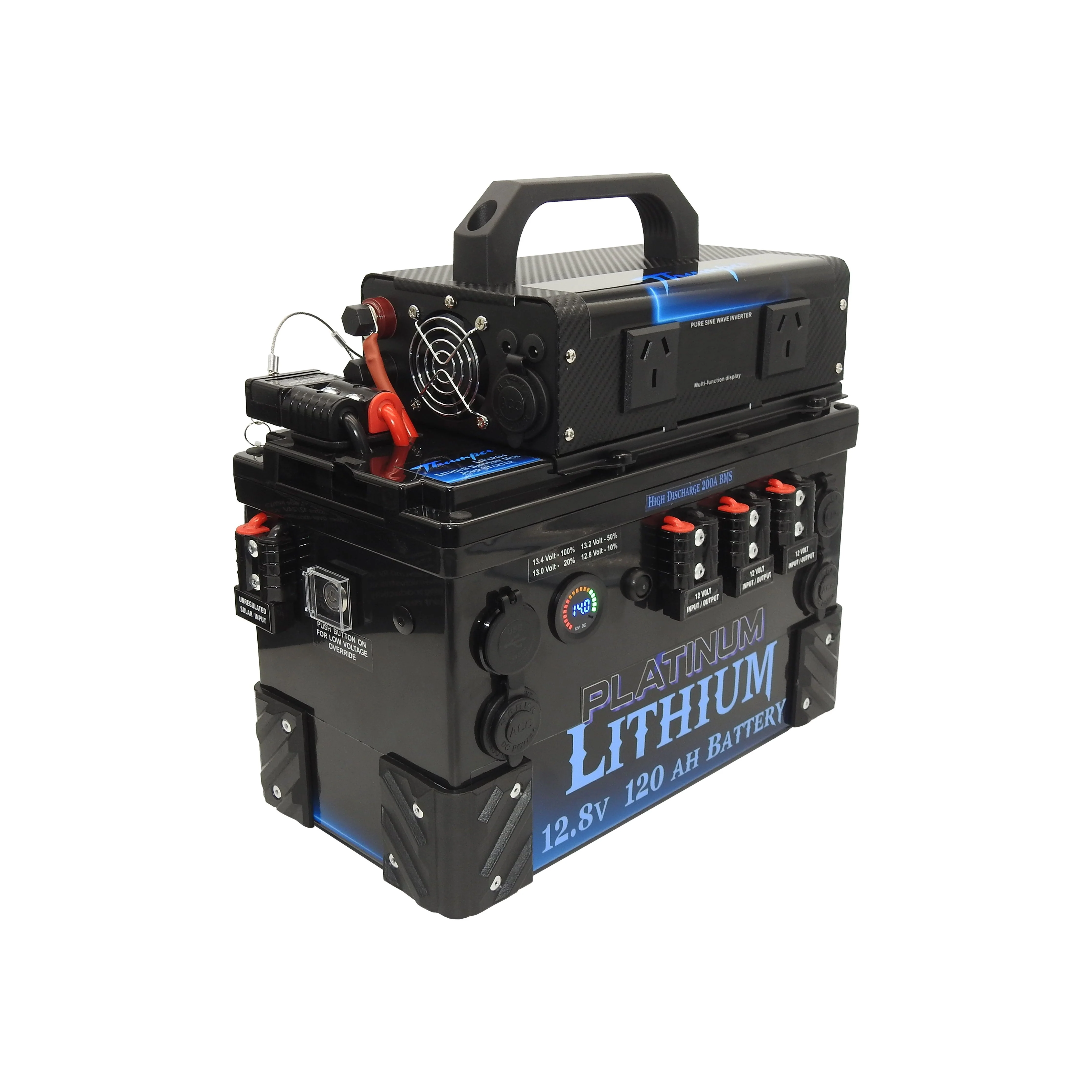 Thumper Battery Hub Getaway Plus 120 AH All in one Inverter Pack 40A DC Jump Start - Image 4