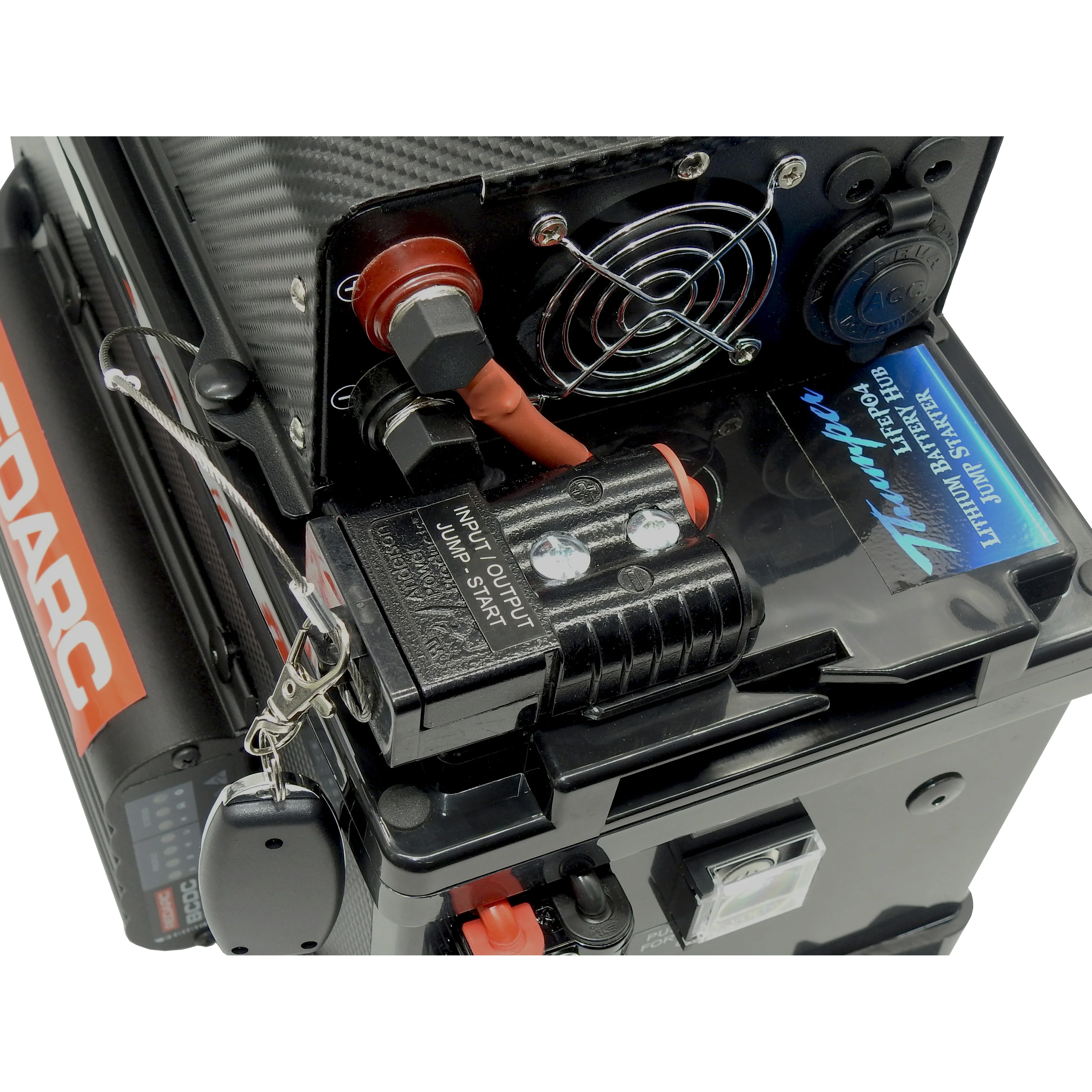 Thumper Battery Hub Getaway Plus 120 AH All in one Inverter Pack 40A DC Jump Start - Image 7