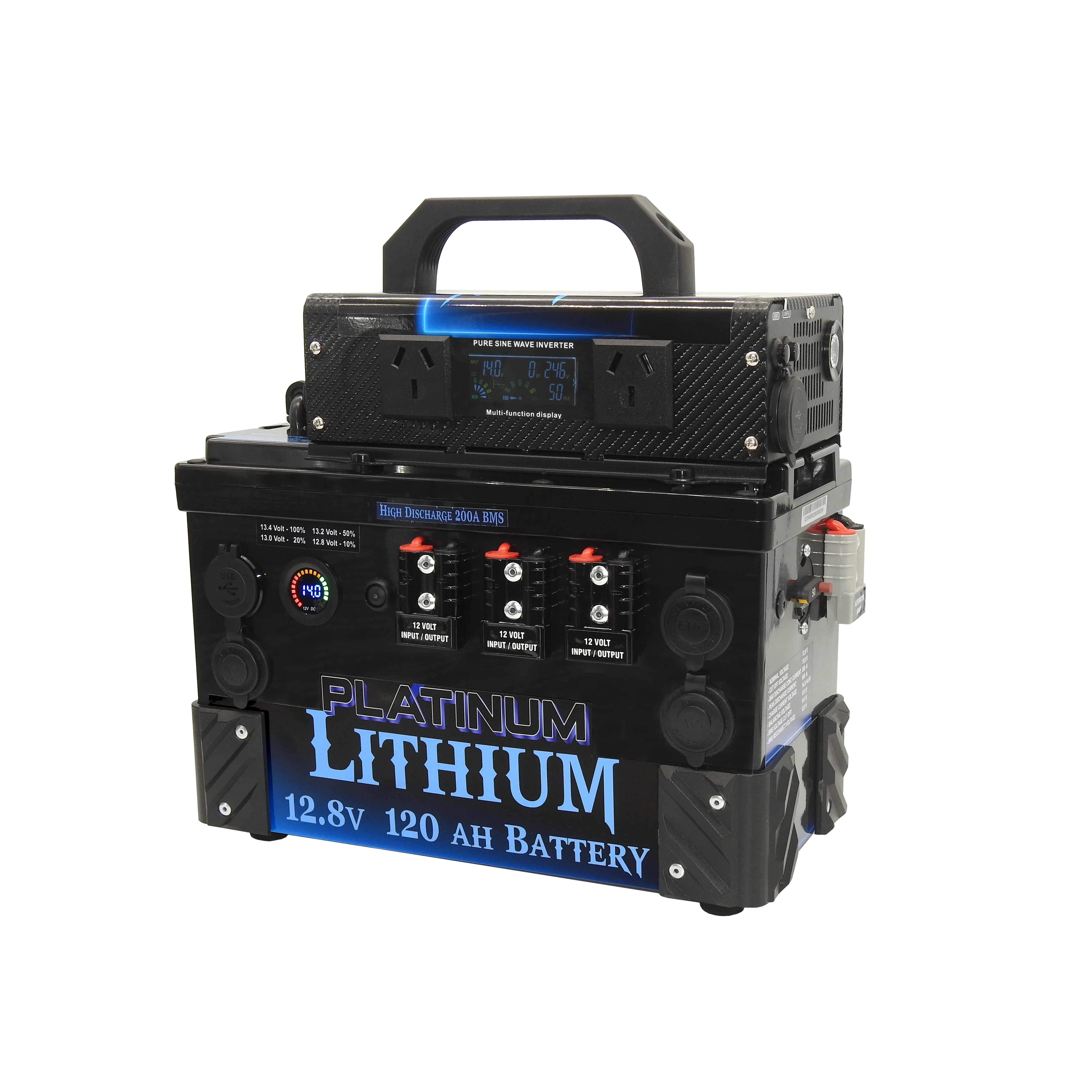 Thumper Battery Hub Getaway Plus 120 AH All in one Inverter Pack 40A DC Jump Start - Image 2