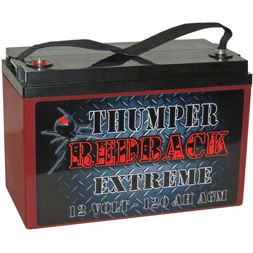 Thumper Base Model Battery Box + Extreme Deep Cycle 120 or 105 AH AGM Battery PACKAGE - Image 5