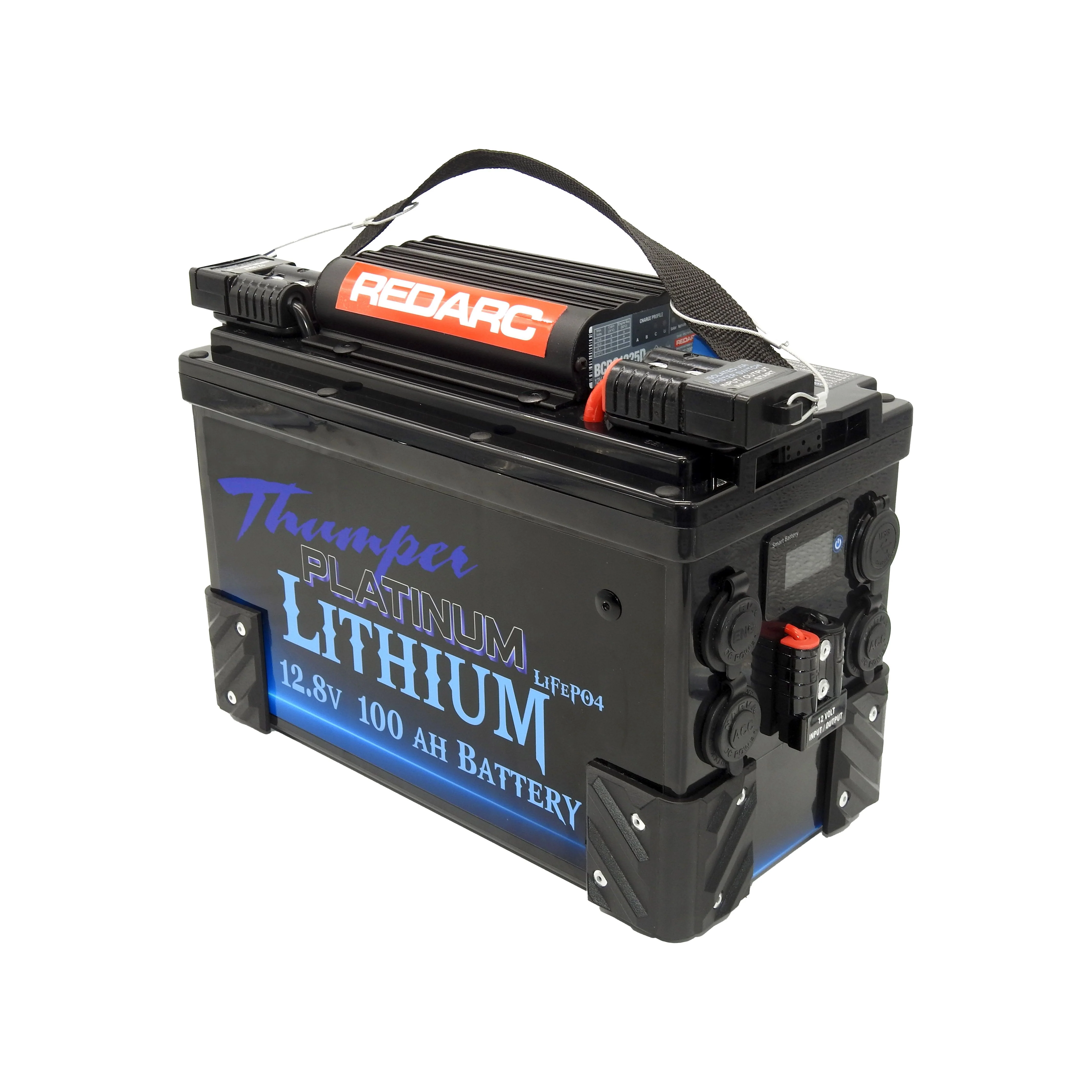 Thumper Lithium 100 AH Battery Hub JUMP START Bluetooth | TBH100RD-JS - Image 4