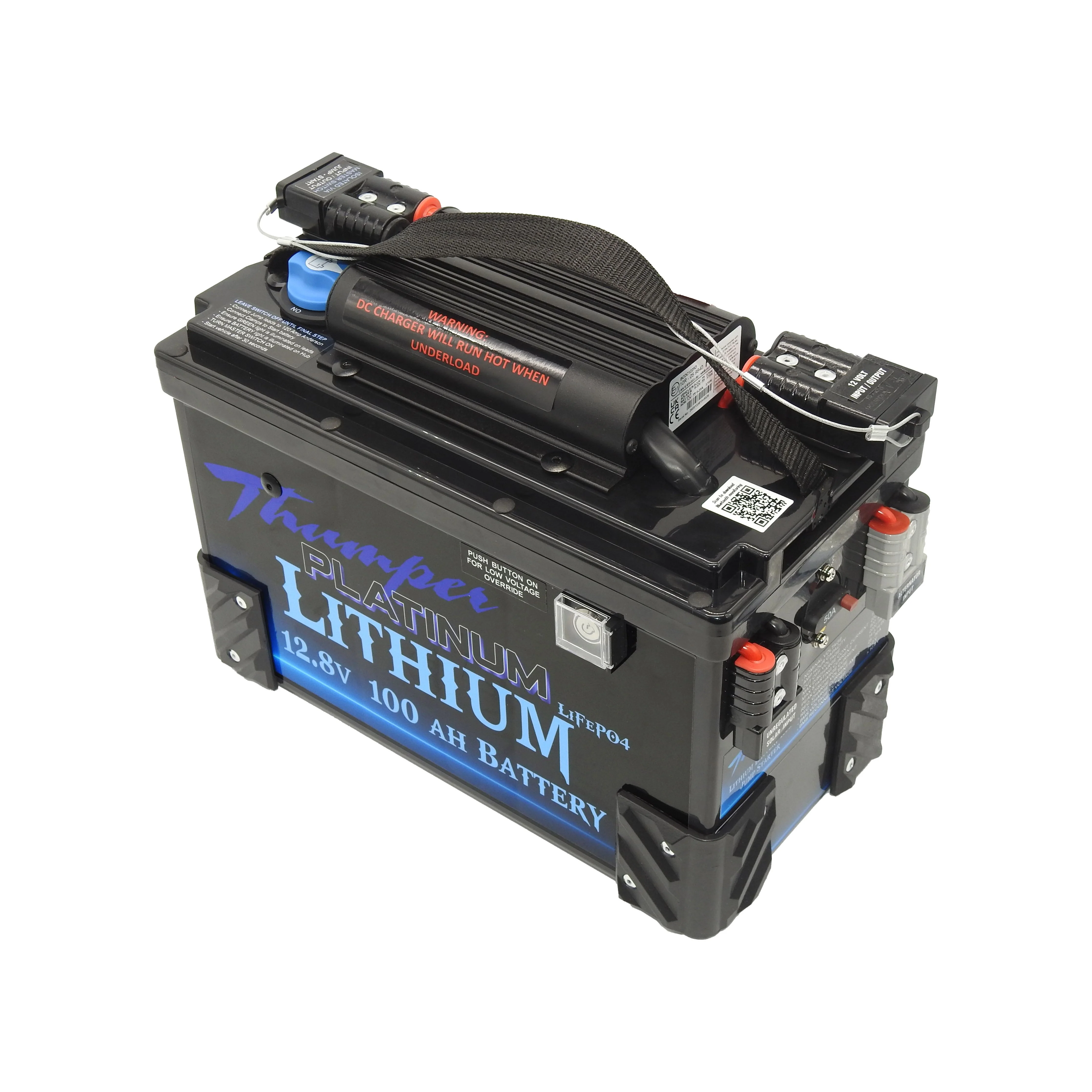Thumper Lithium 100 AH Battery Hub JUMP START Bluetooth | TBH100RD-JS - Image 7