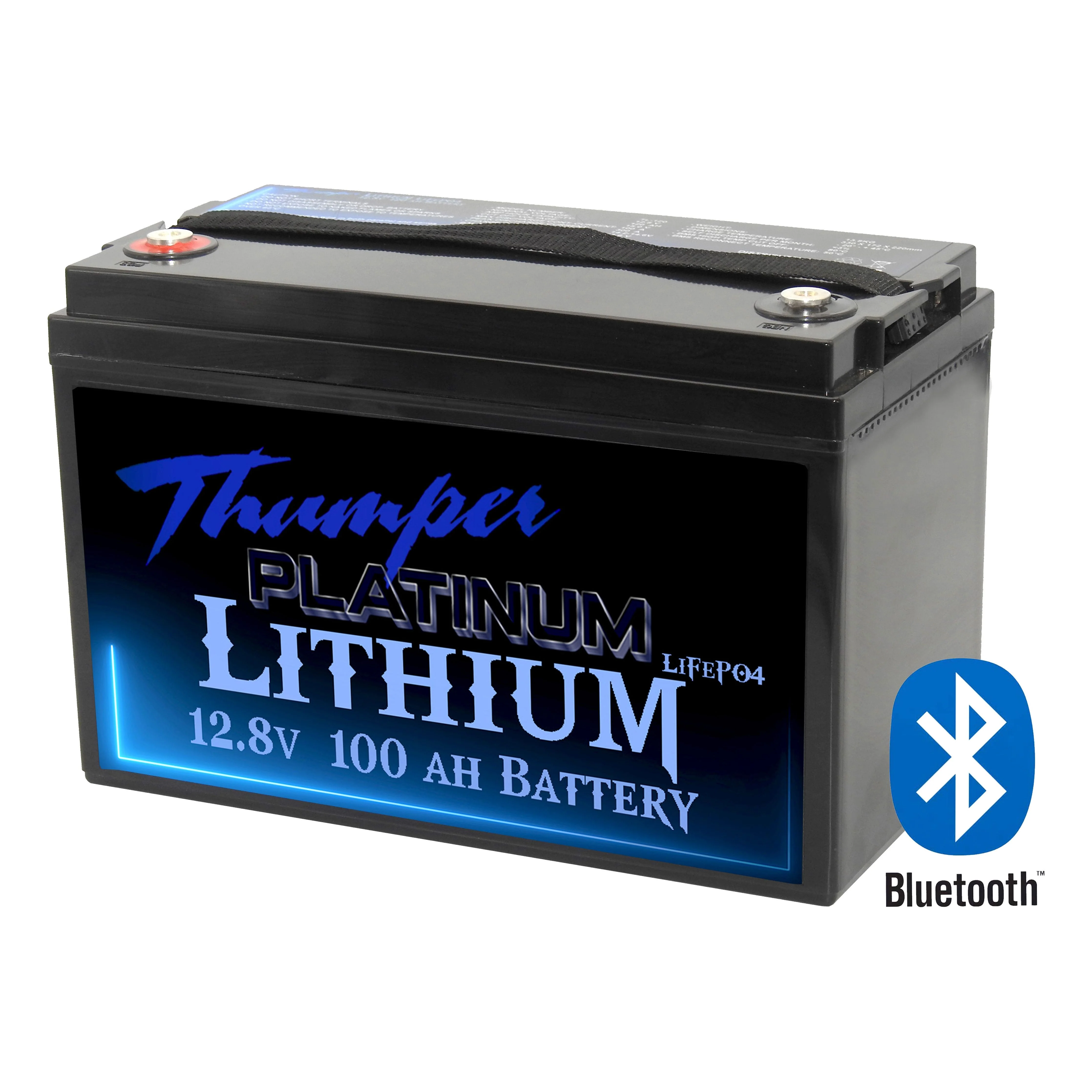 Thumper Lithium 100 AH LiFePO4 Prismatic Battery BLUETOOTH | TL-100  5 year warranty - Image 3