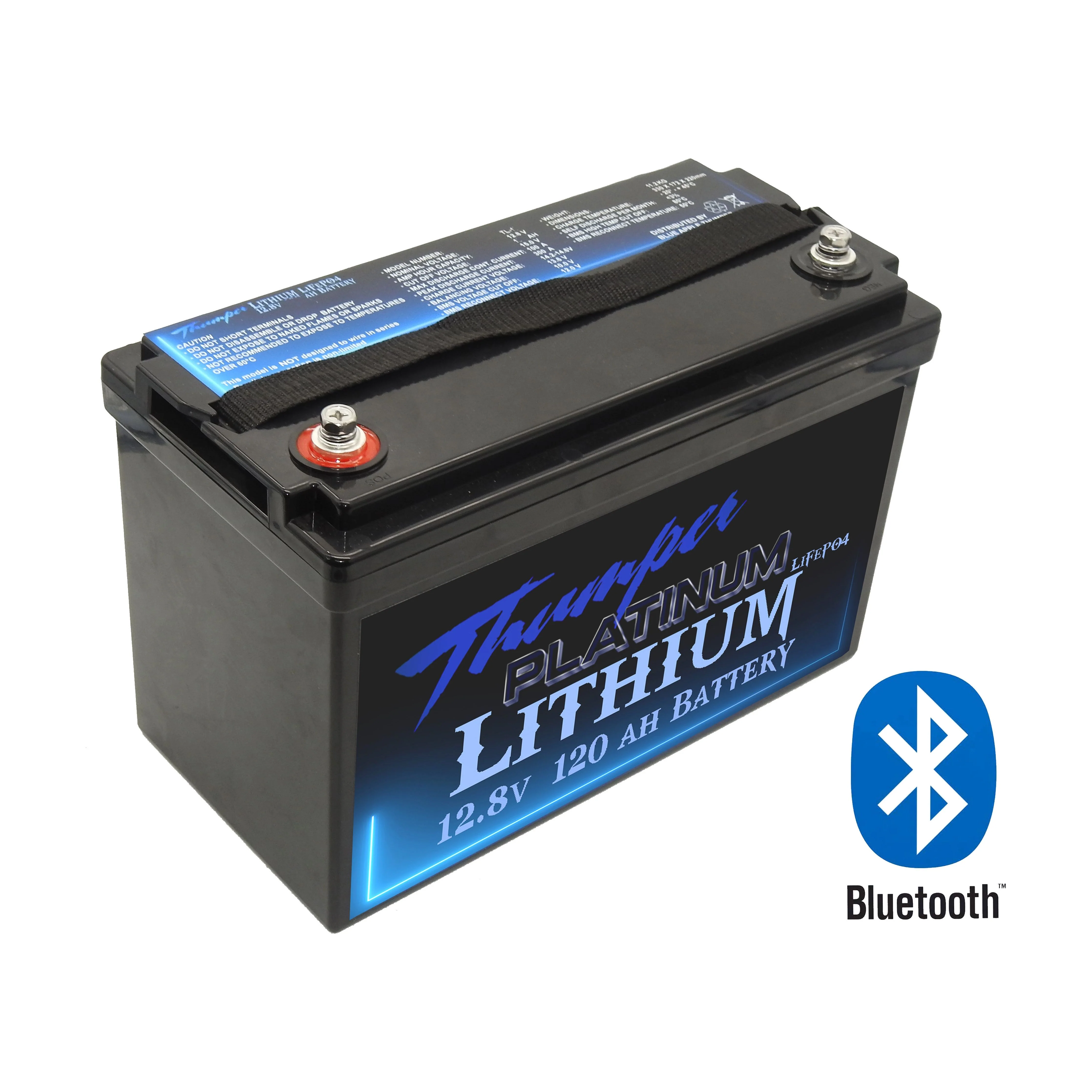 Thumper Lithium Platinum 120 AH LiFePO4 Battery Bluetooth | TL-120 5 year warranty - Image 3