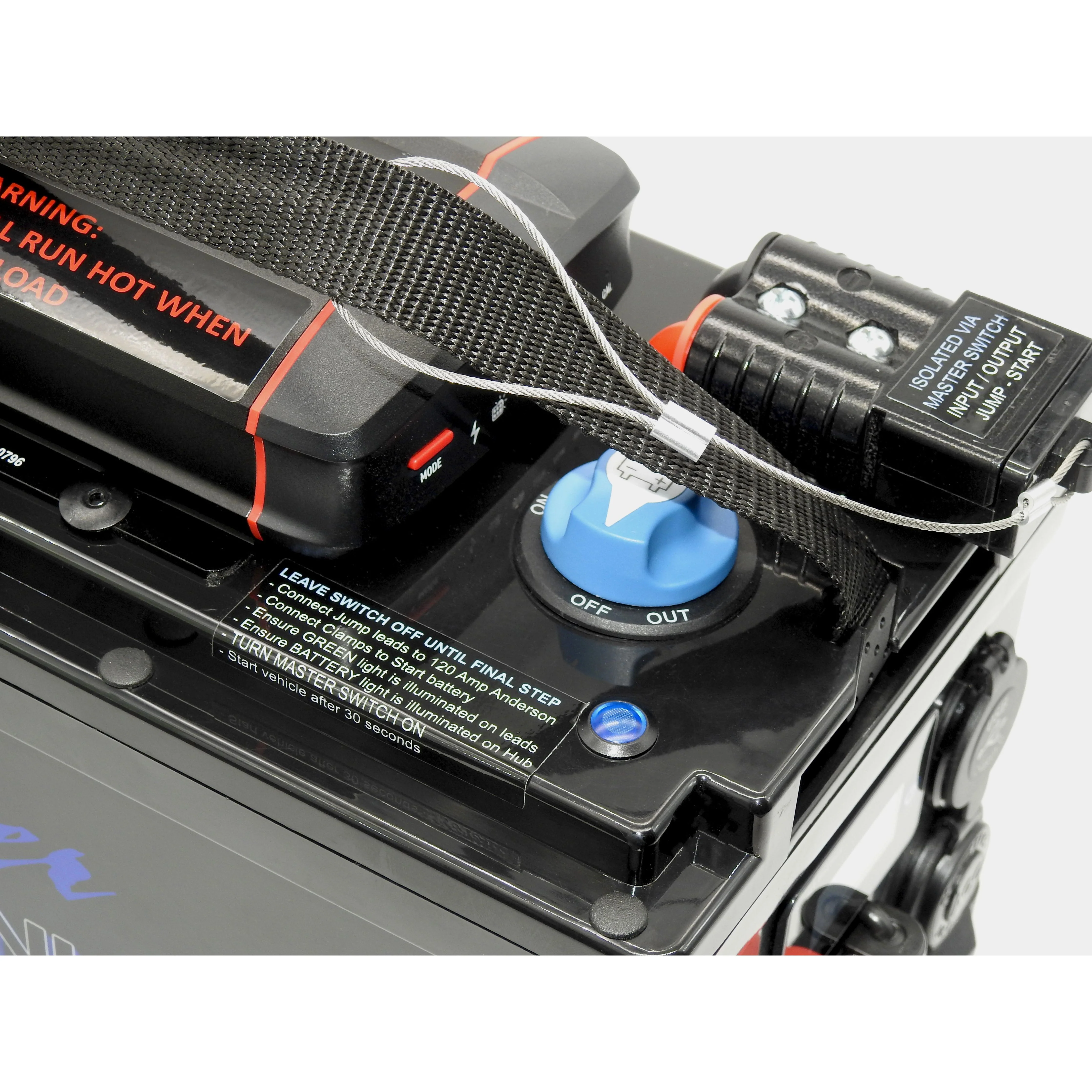 Thumper Lithium 100 AH Battery Hub JUMP START Bluetooth | TBH100PDC-JS - Image 5
