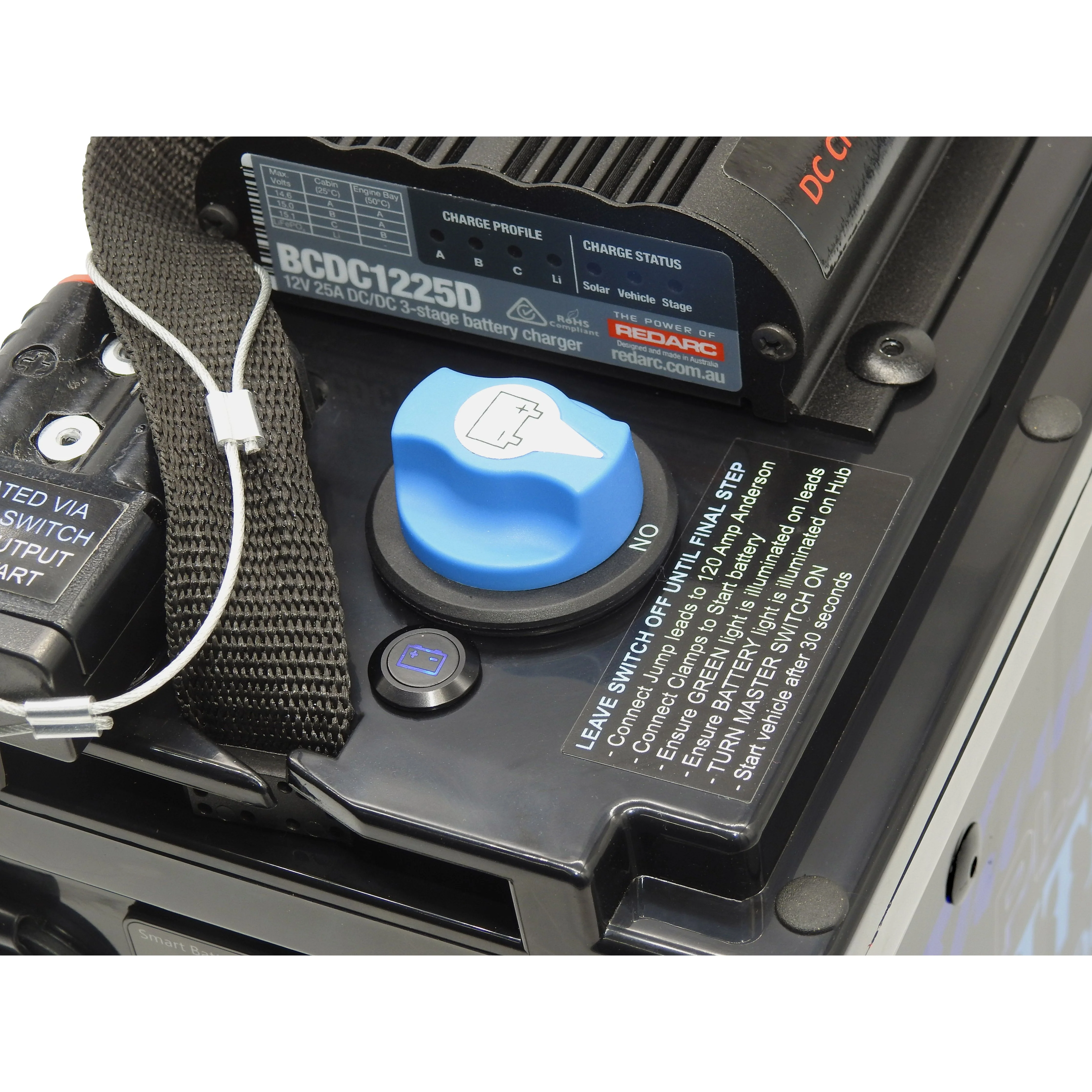 Thumper Lithium 120 AH Battery Hub JUMP START Bluetooth | TBH120RD-JS - Image 10