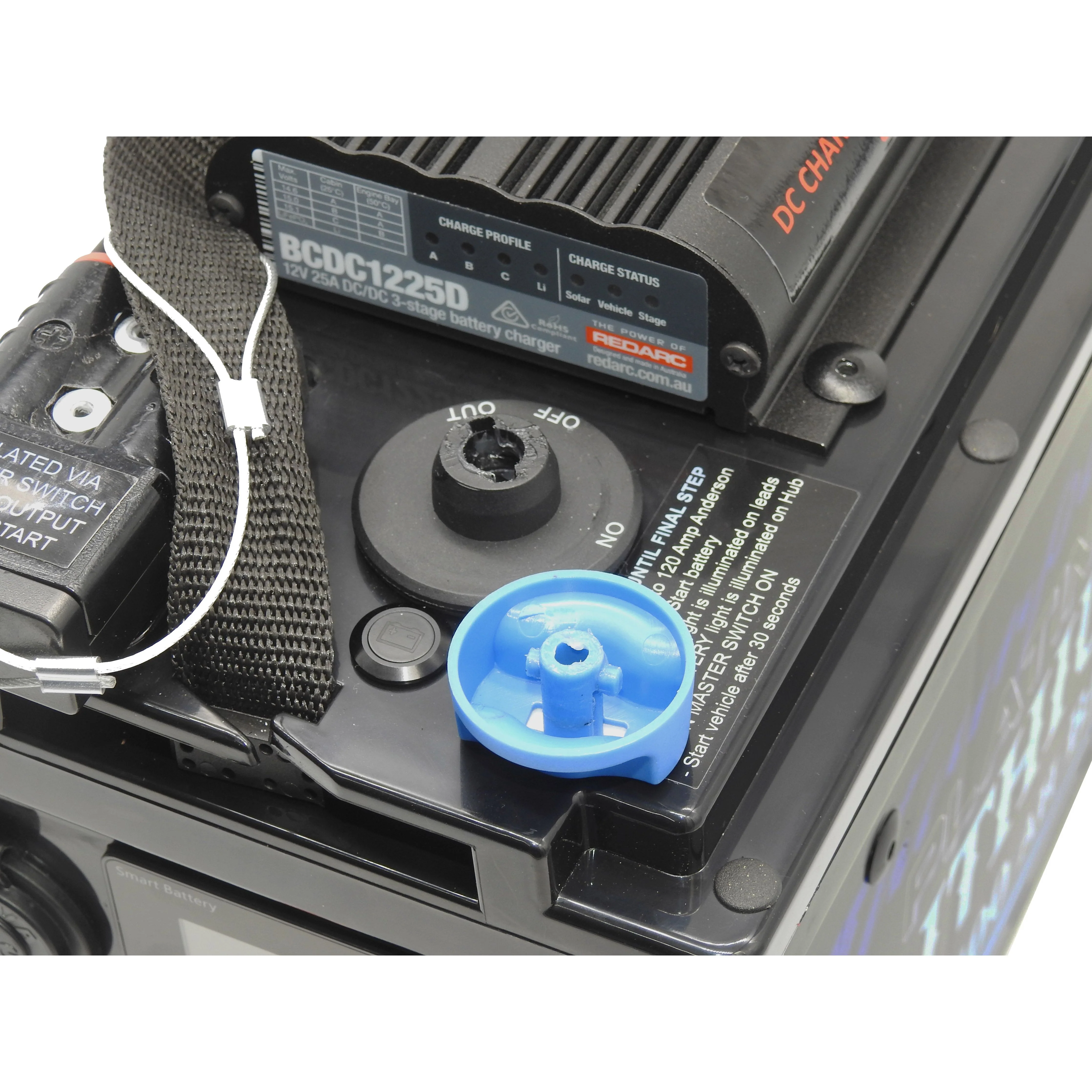 Thumper Lithium 120 AH Battery Hub JUMP START Bluetooth | TBH120RD-JS - Image 11