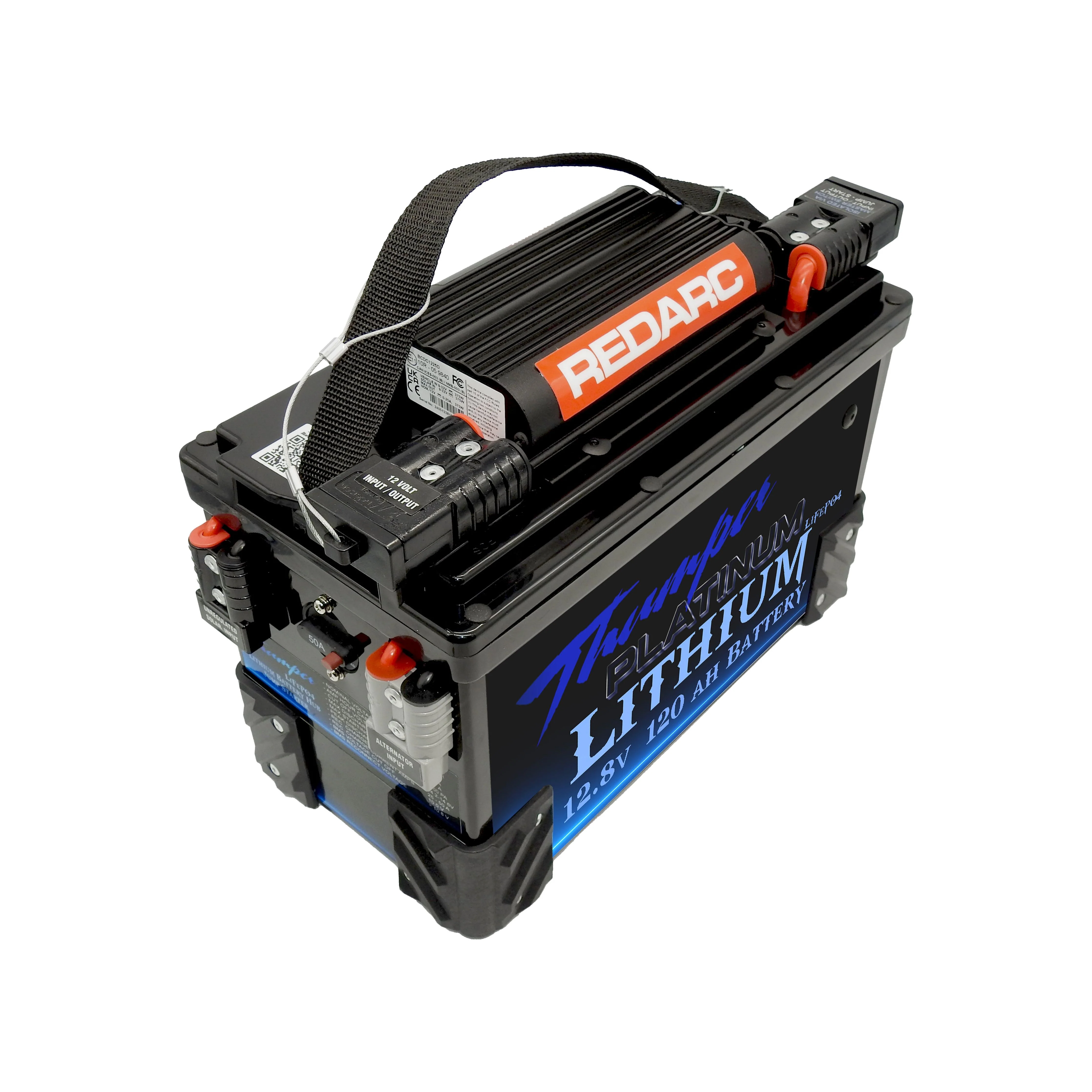 Thumper Lithium 120 AH Battery Hub JUMP START Bluetooth | TBH120RD-JS - Image 3