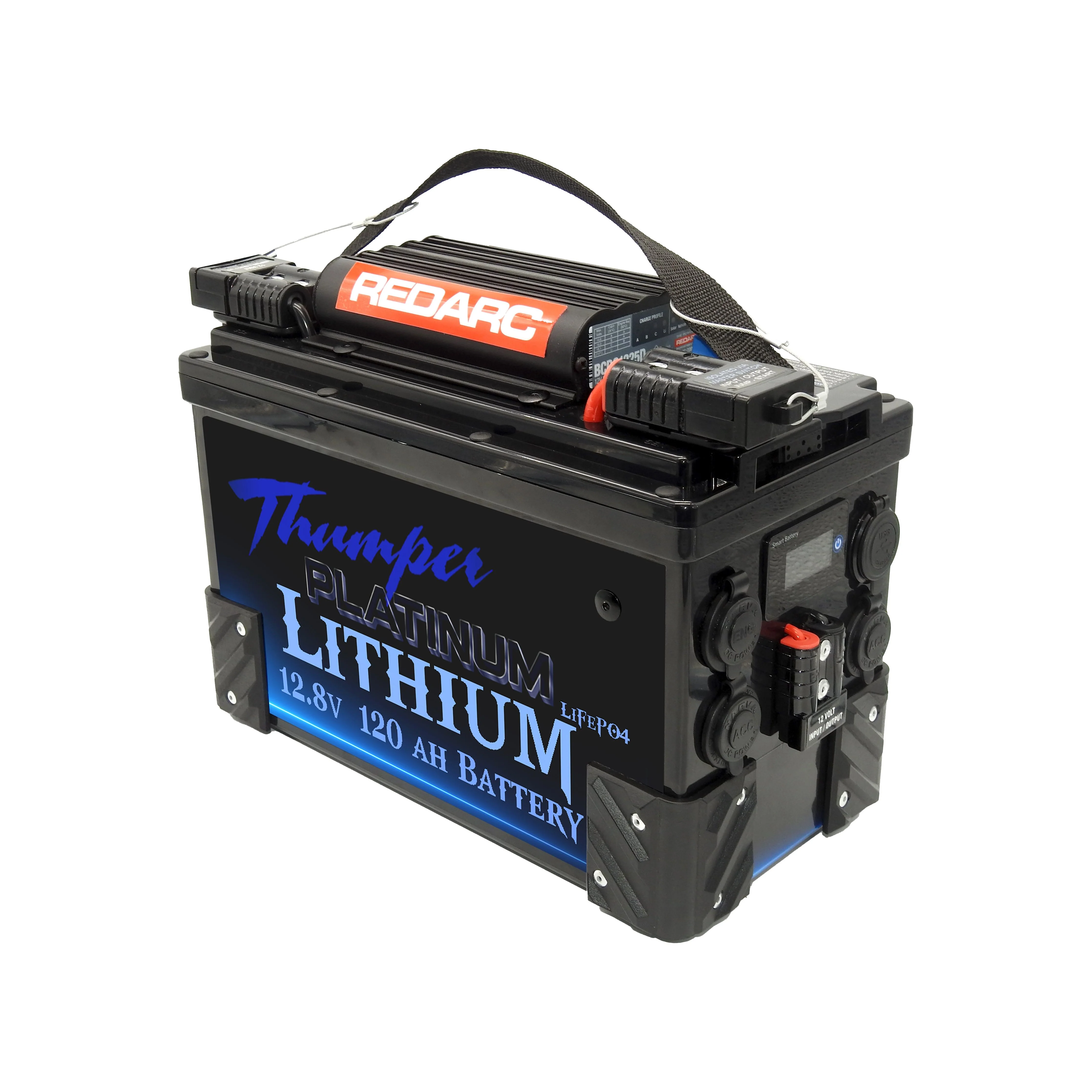 Thumper Lithium 120 AH Battery Hub JUMP START Bluetooth | TBH120RD-JS - Image 5