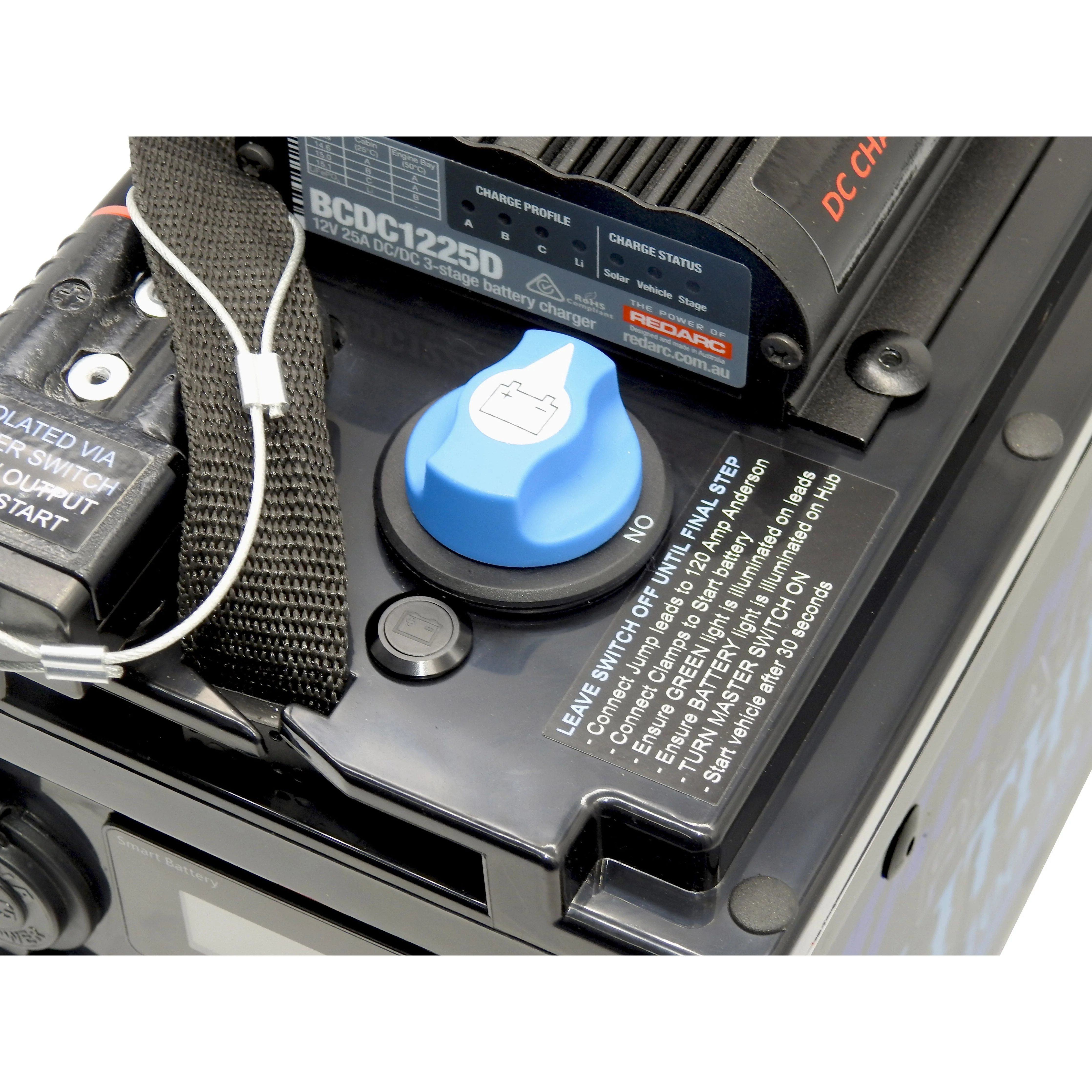 Thumper Lithium 120 AH Battery Hub JUMP START Bluetooth | TBH120RD-JS - Image 9