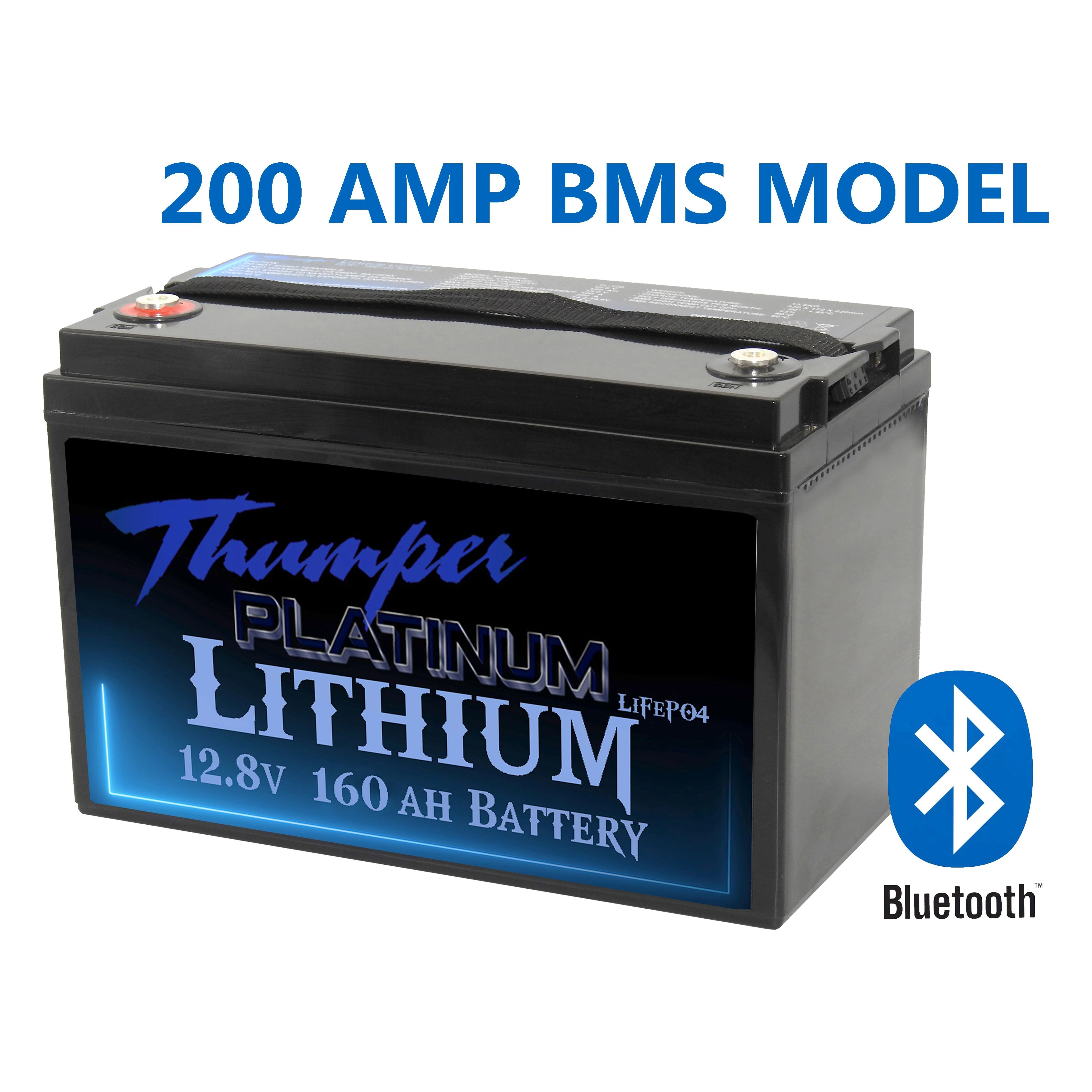 Thumper Lithium 160 AH Bluetooth LiFePO4 Battery | 200A BMS TL160BT-200