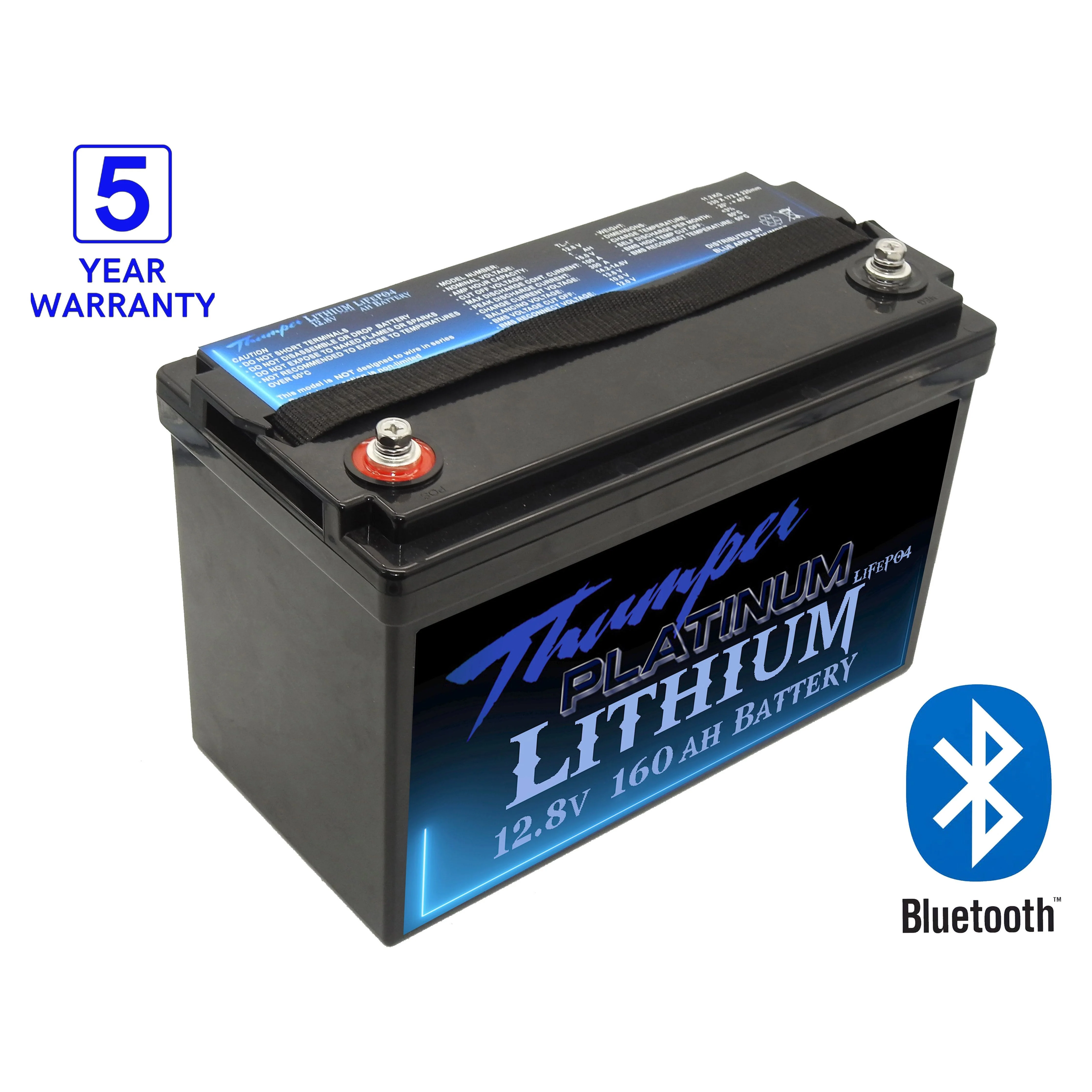 Thumper Lithium 160 AH Bluetooth LiFePO4 Battery | 200A BMS TL160BT-200 - Image 3