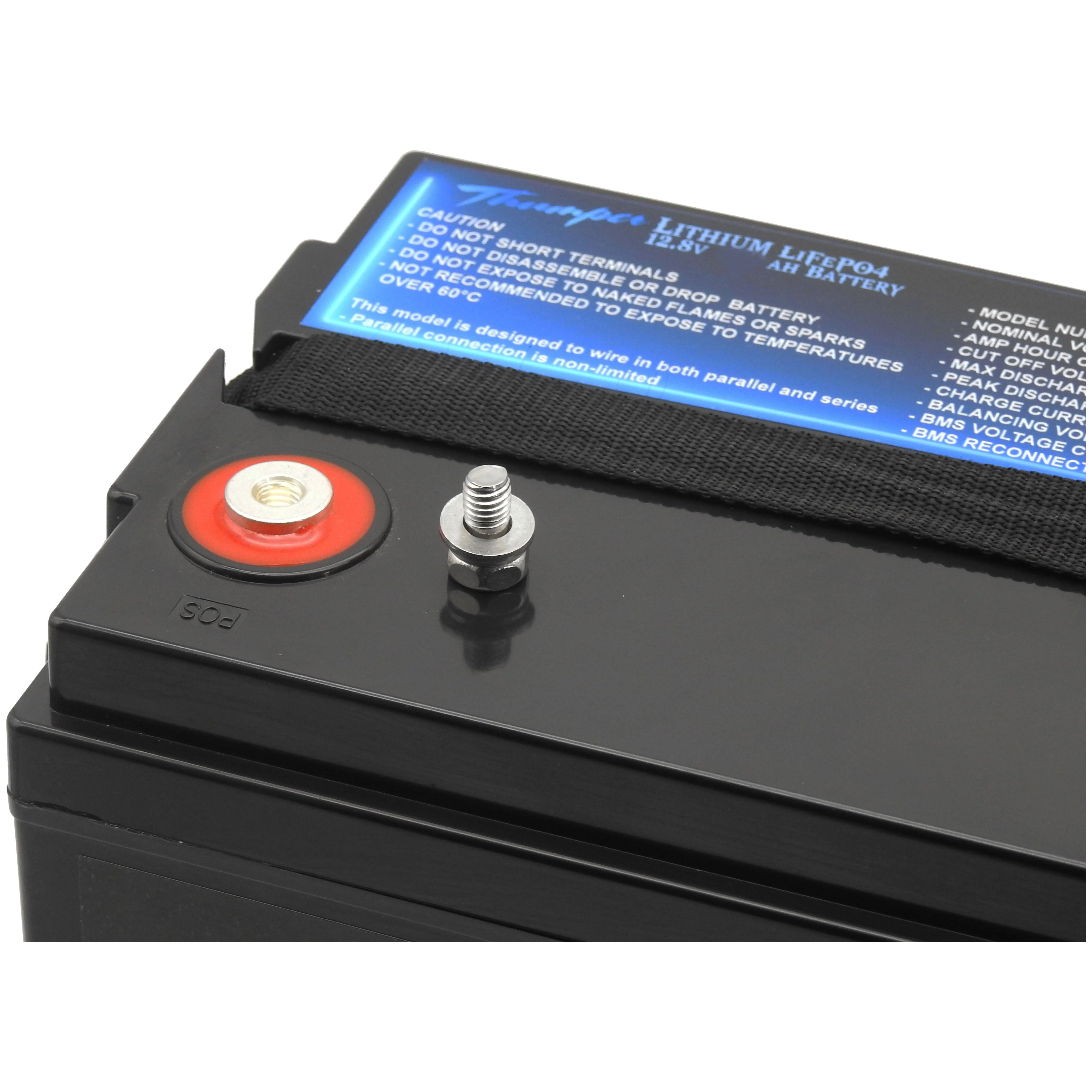 Thumper Lithium 160 AH Bluetooth & REDARC Core 25A BCDCN1225 DC-DC & MIDI Fuse, Lugs & Heatshrink - Image 5