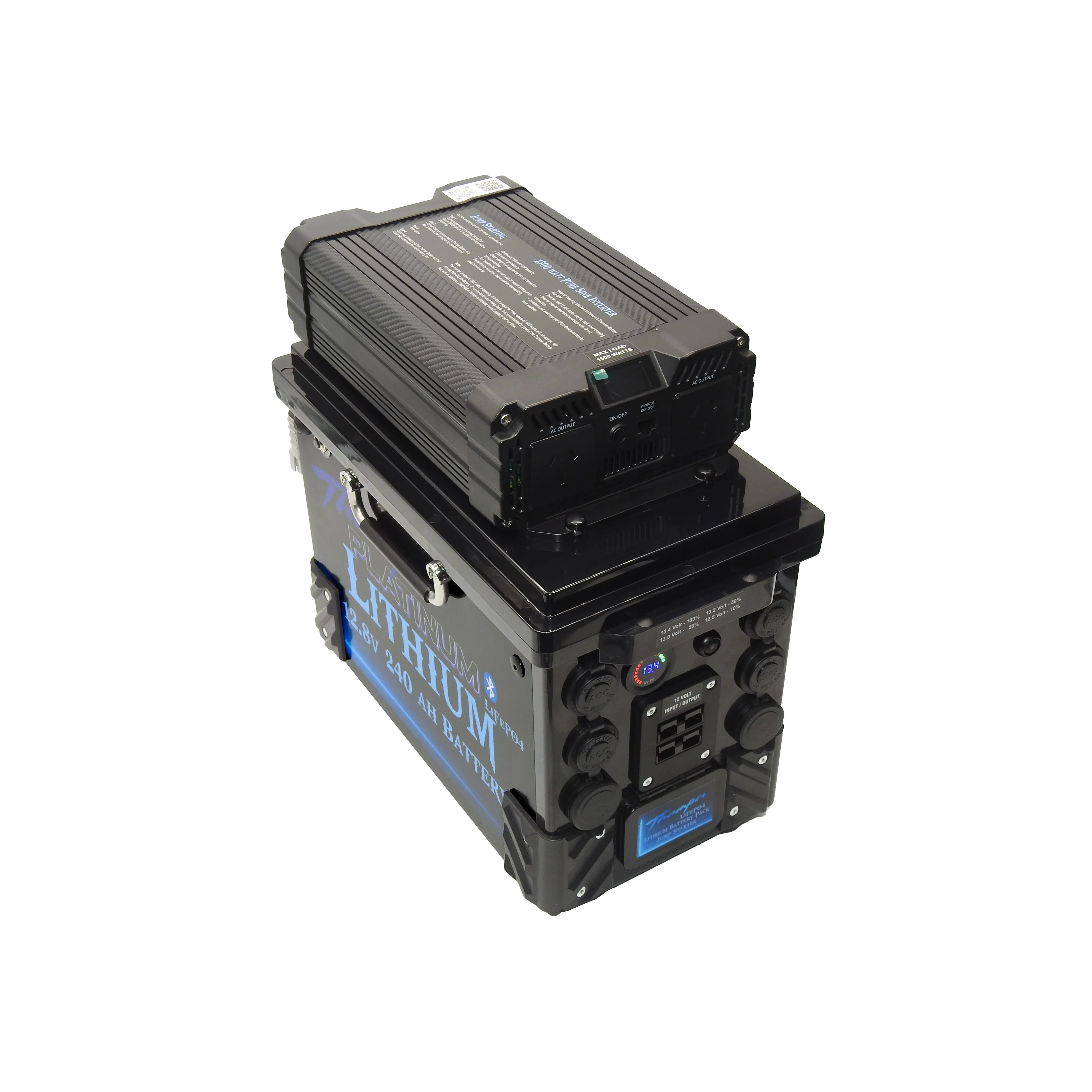Thumper Lithium Battery Hub Getaway 240AH 1500W Inverter 40A DC ALL-IN-ONE - Image 6