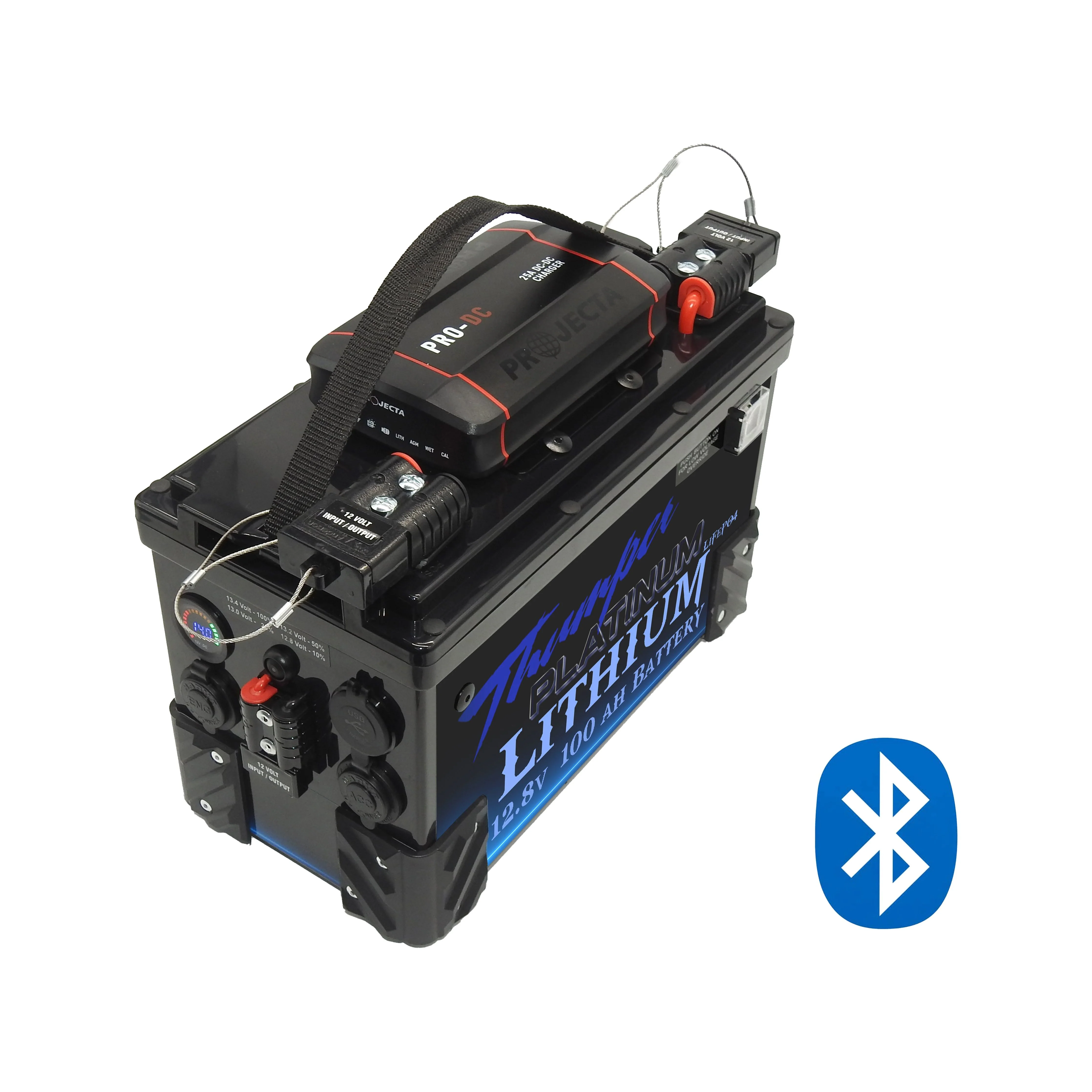 Thumper Lithium LiFePO4 Battery Hub 100 AH Projecta PDC25 Bluetooth - Image 4