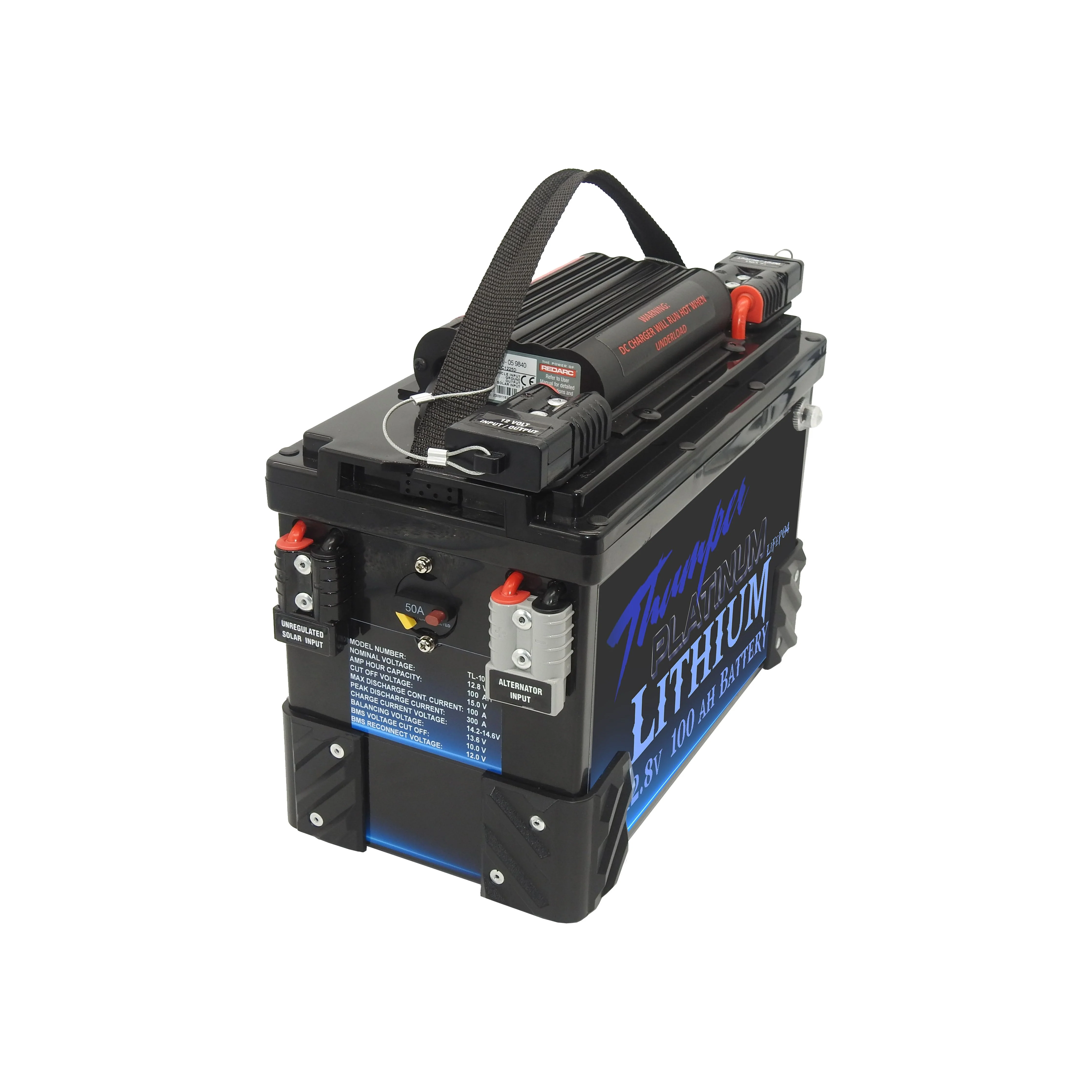 Thumper Lithium LiFePO4 Battery Hub 100 AH Redarc BCDC1225D - Image 4