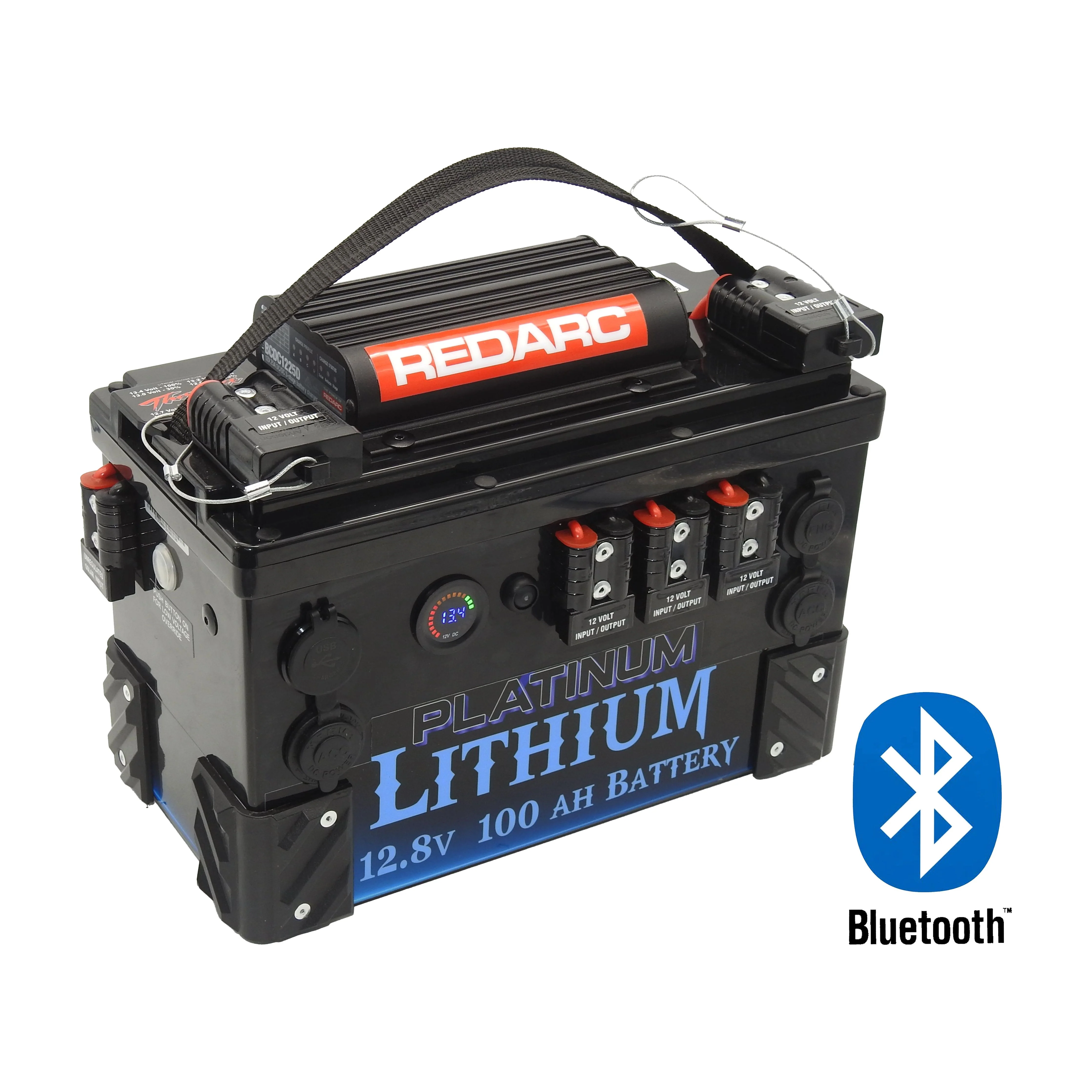 Thumper Lithium LiFePO4 Battery Hub 100 AH Redarc BCDC1225D Front Mount - Image 3