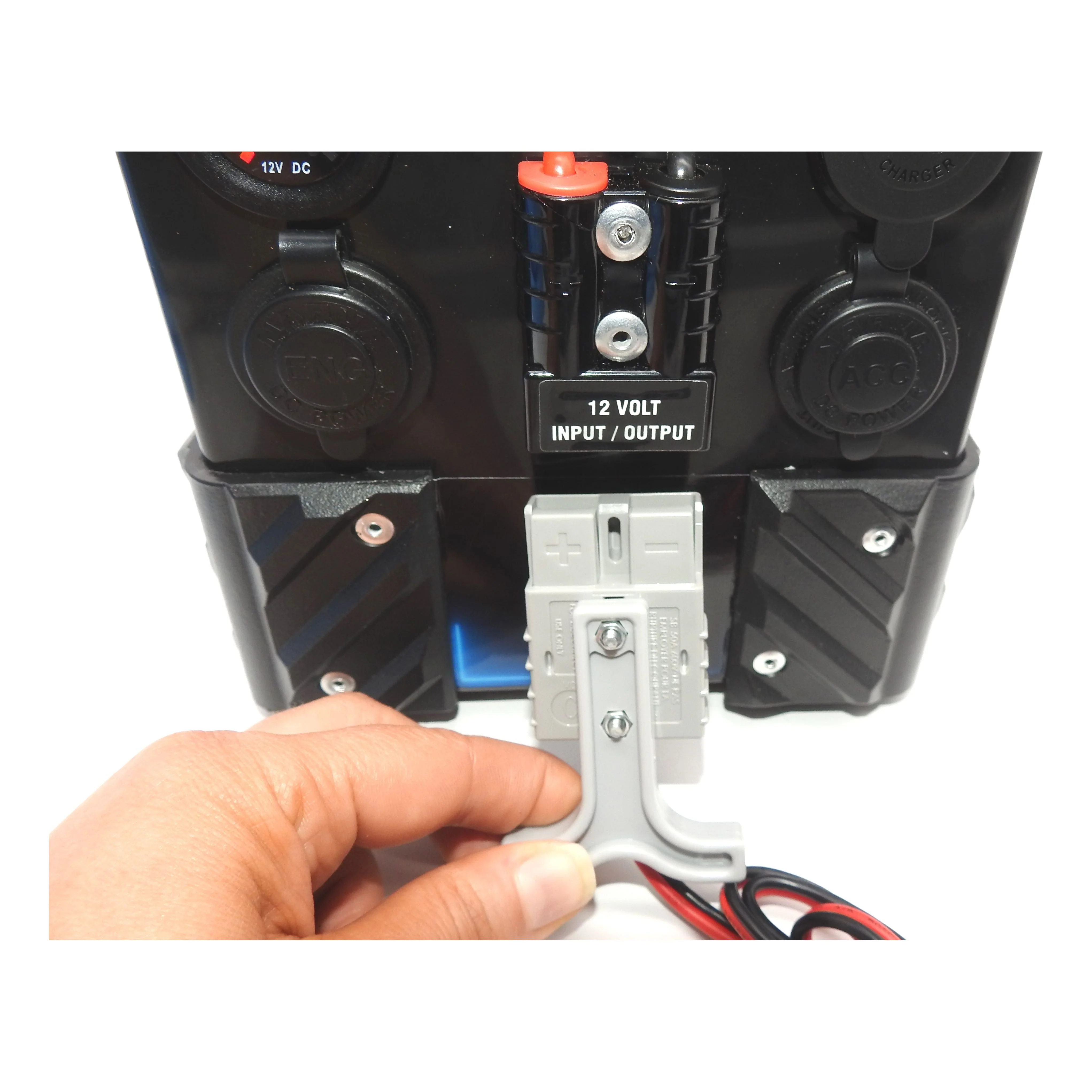 Thumper Lithium LiFePO4 Battery Hub 120 AH Master Hub with sockets NO DC Bluetooth - Image 6