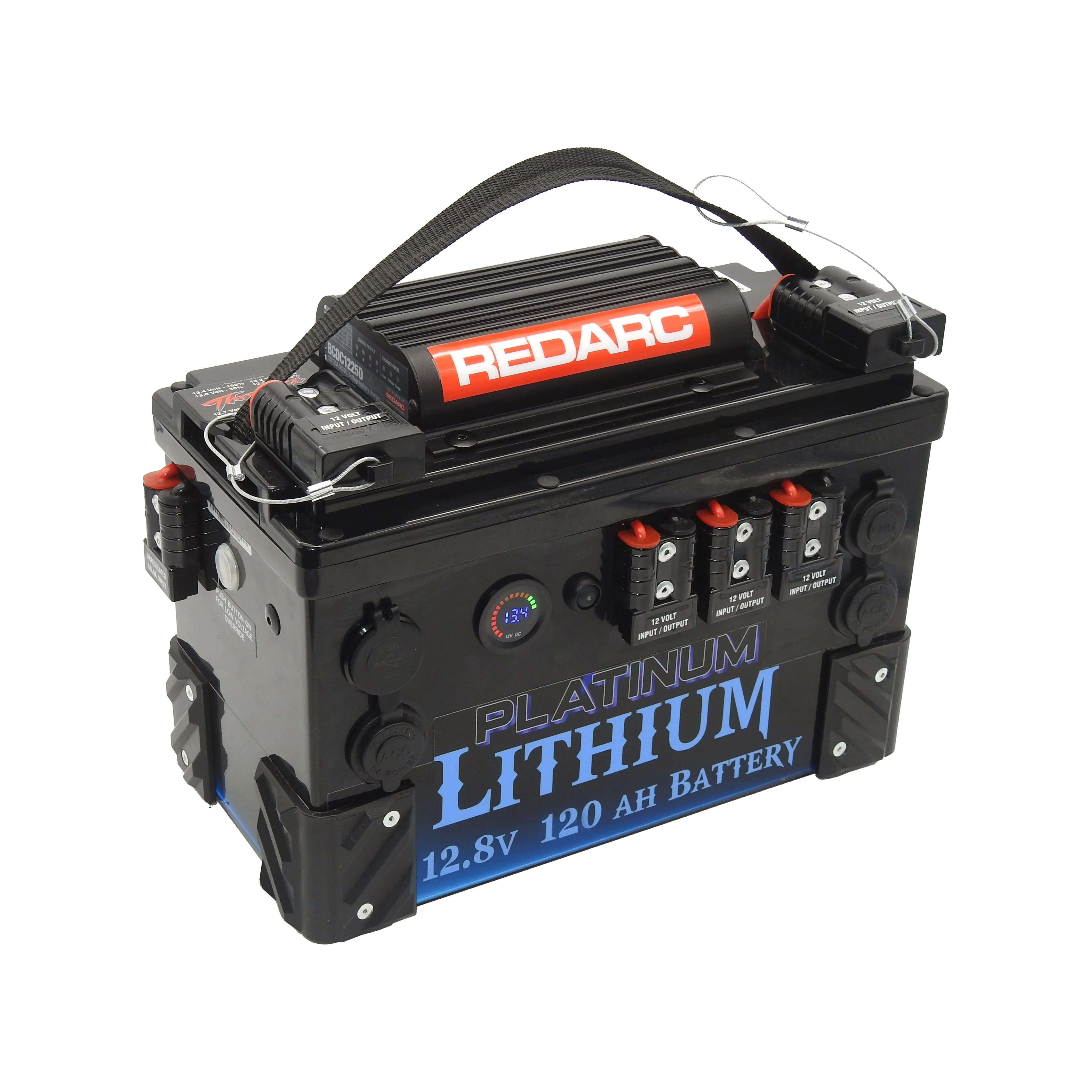 Thumper Lithium LiFePO4 Battery Hub 120 AH Redarc BCDC1225D Front Mount - Image 2