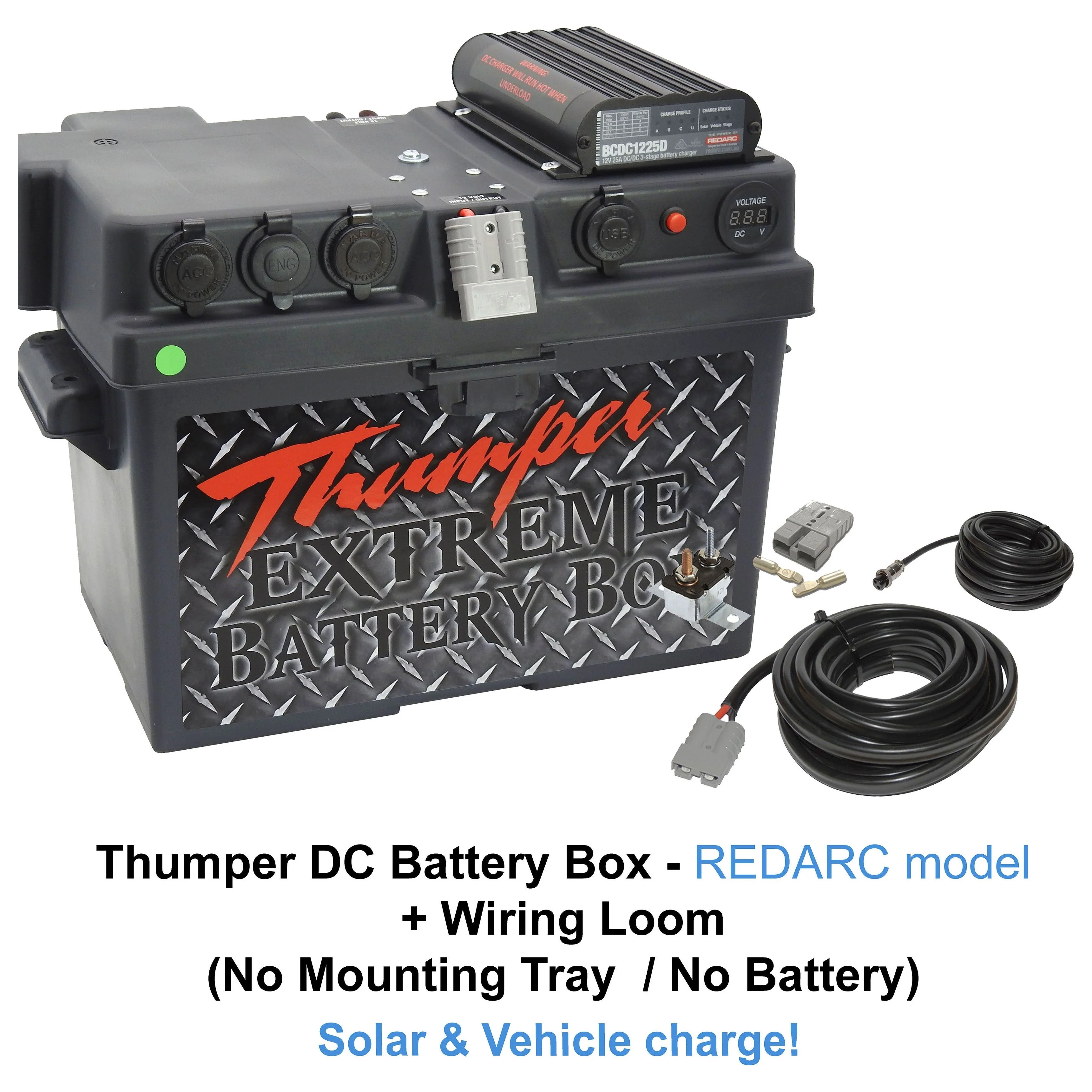 Thumper REDARC DC Battery Box 'Classic' model | Multi-Chemistry - Image 12